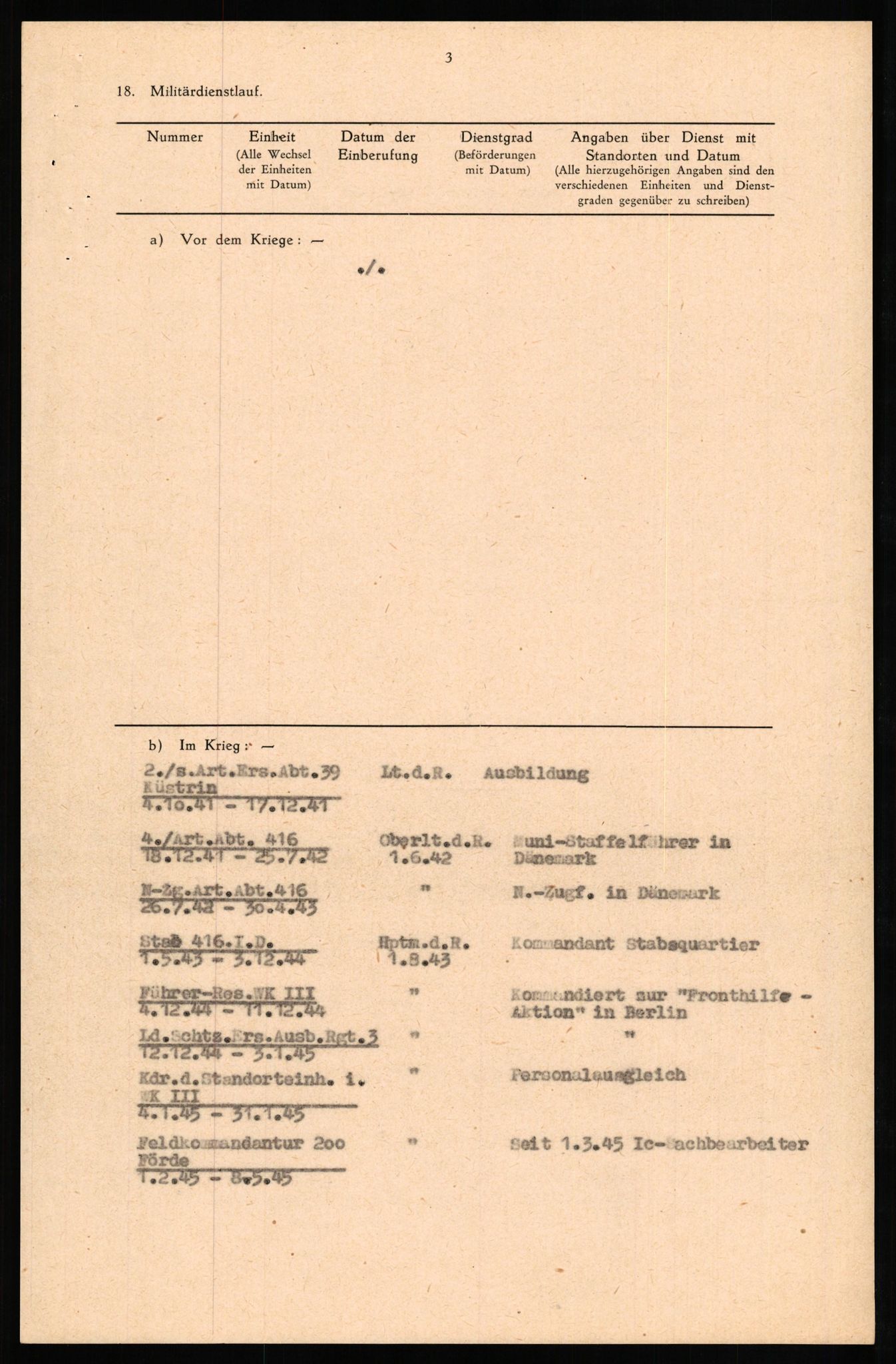 Forsvaret, Forsvarets overkommando II, AV/RA-RAFA-3915/D/Db/L0023: CI Questionaires. Tyske okkupasjonsstyrker i Norge. Tyskere., 1945-1946, p. 325