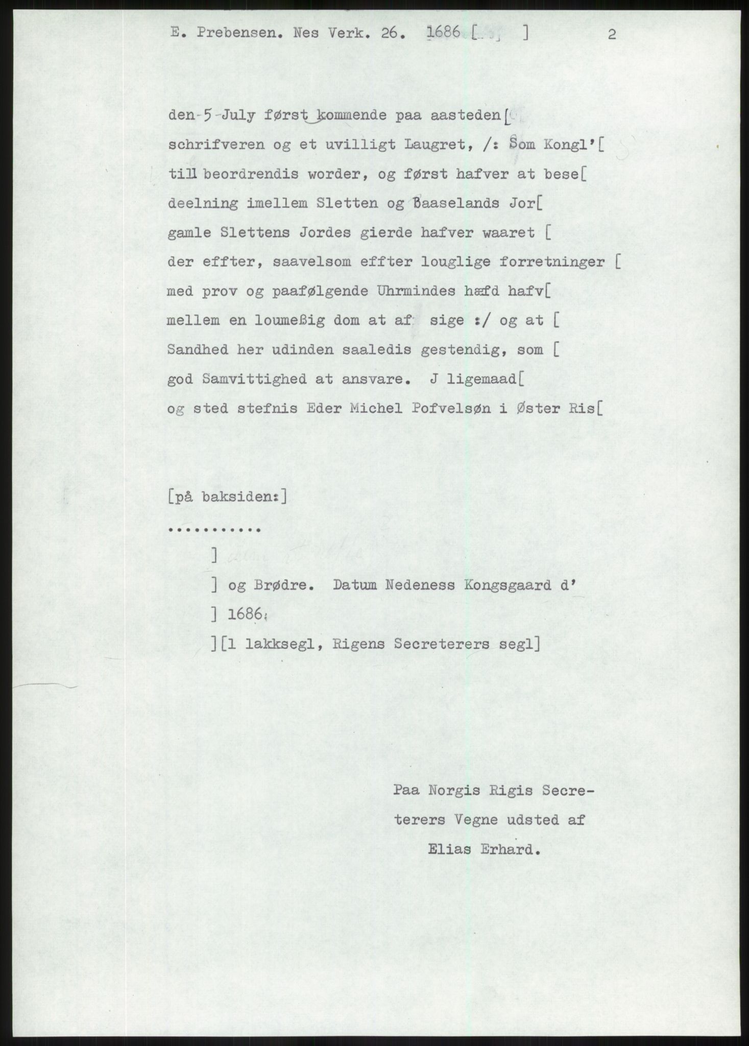 Samlinger til kildeutgivelse, Diplomavskriftsamlingen, AV/RA-EA-4053/H/Ha, p. 173