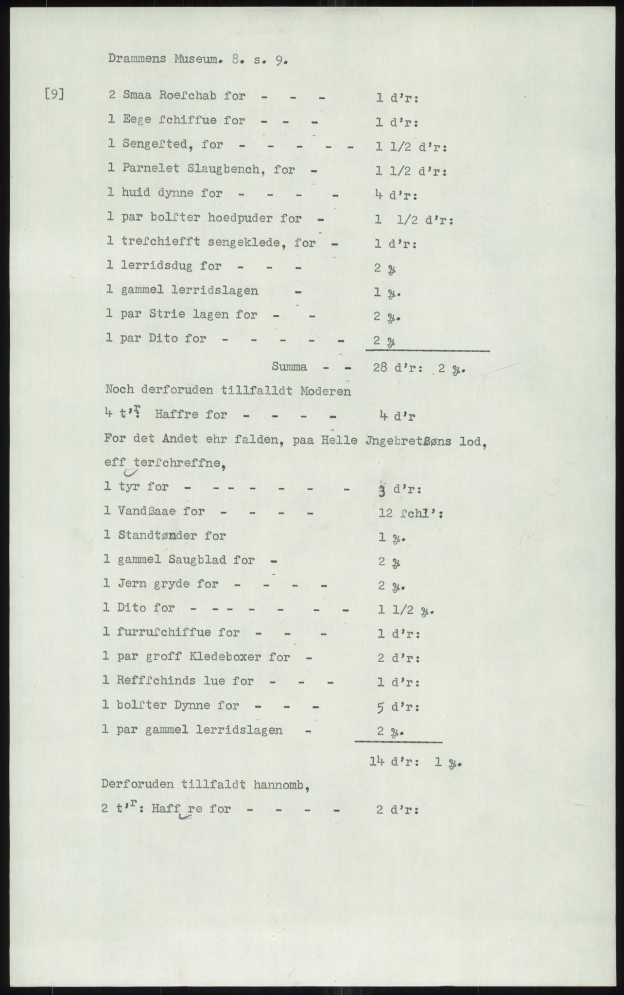 Samlinger til kildeutgivelse, Diplomavskriftsamlingen, AV/RA-EA-4053/H/Ha, p. 1642