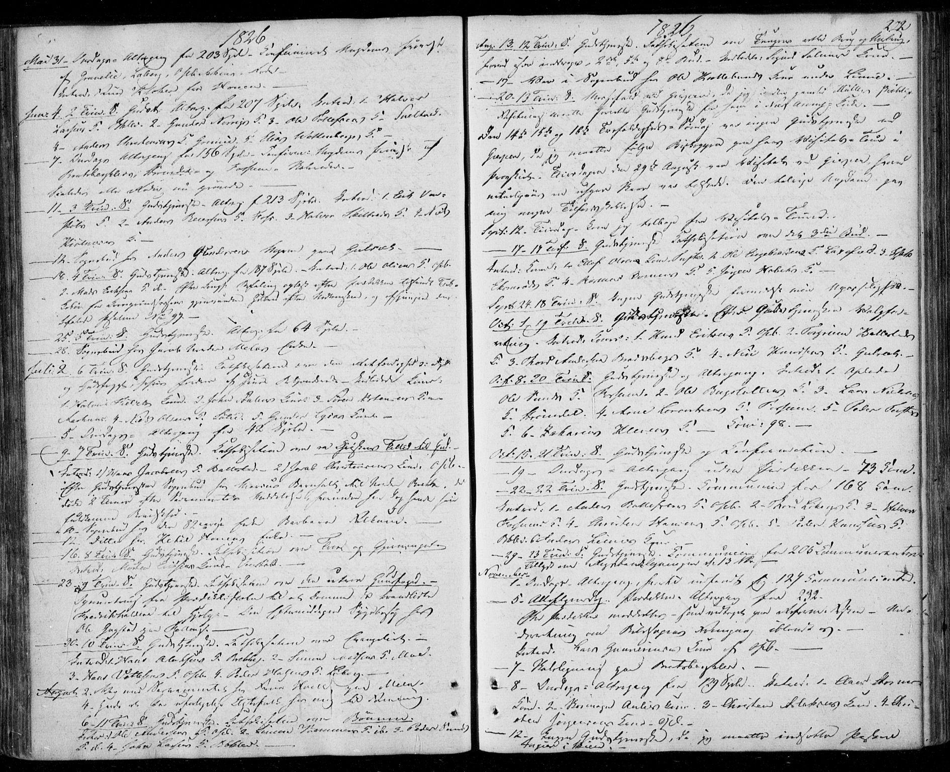 Gjerpen kirkebøker, AV/SAKO-A-265/F/Fa/L0005: Parish register (official) no. I 5, 1823-1829, p. 202