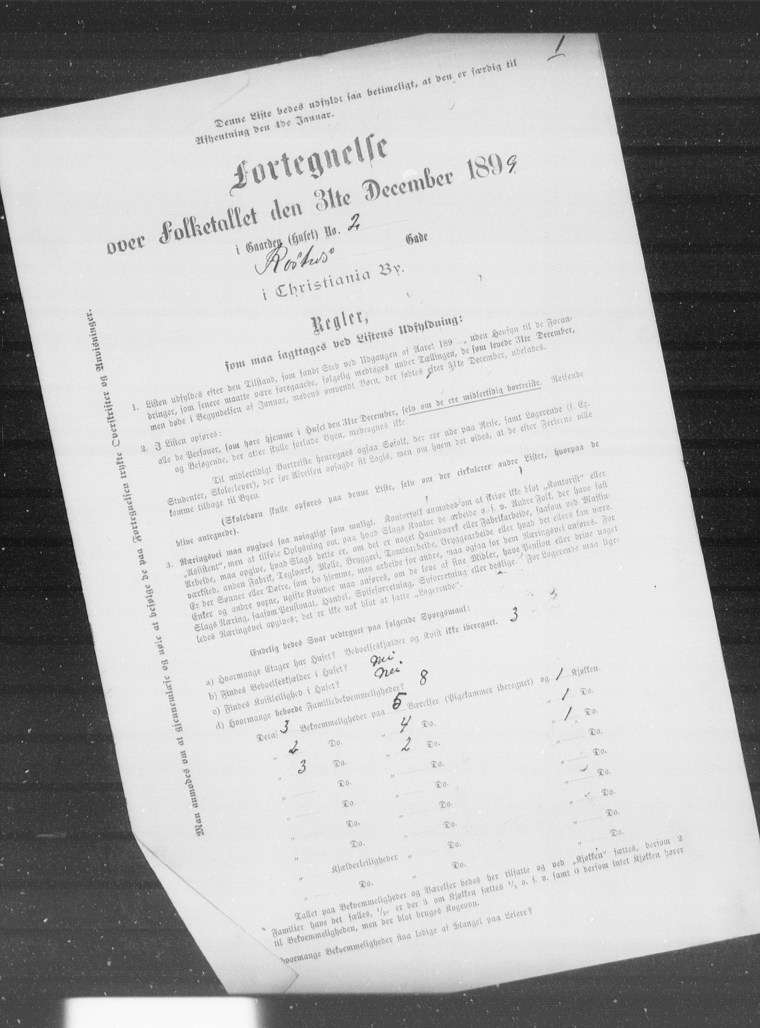 OBA, Municipal Census 1899 for Kristiania, 1899, p. 10974