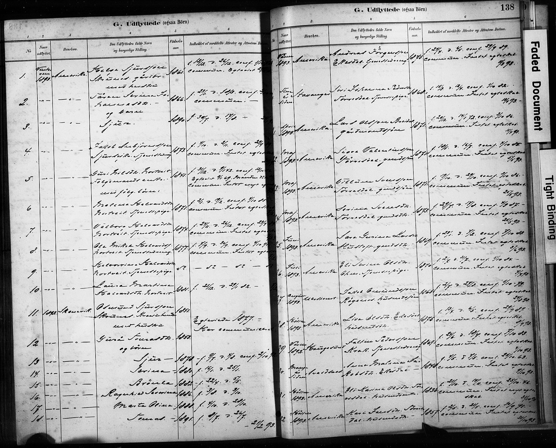 Skjold sokneprestkontor, AV/SAST-A-101847/H/Ha/Haa/L0009: Parish register (official) no. A 9, 1882-1898, p. 138