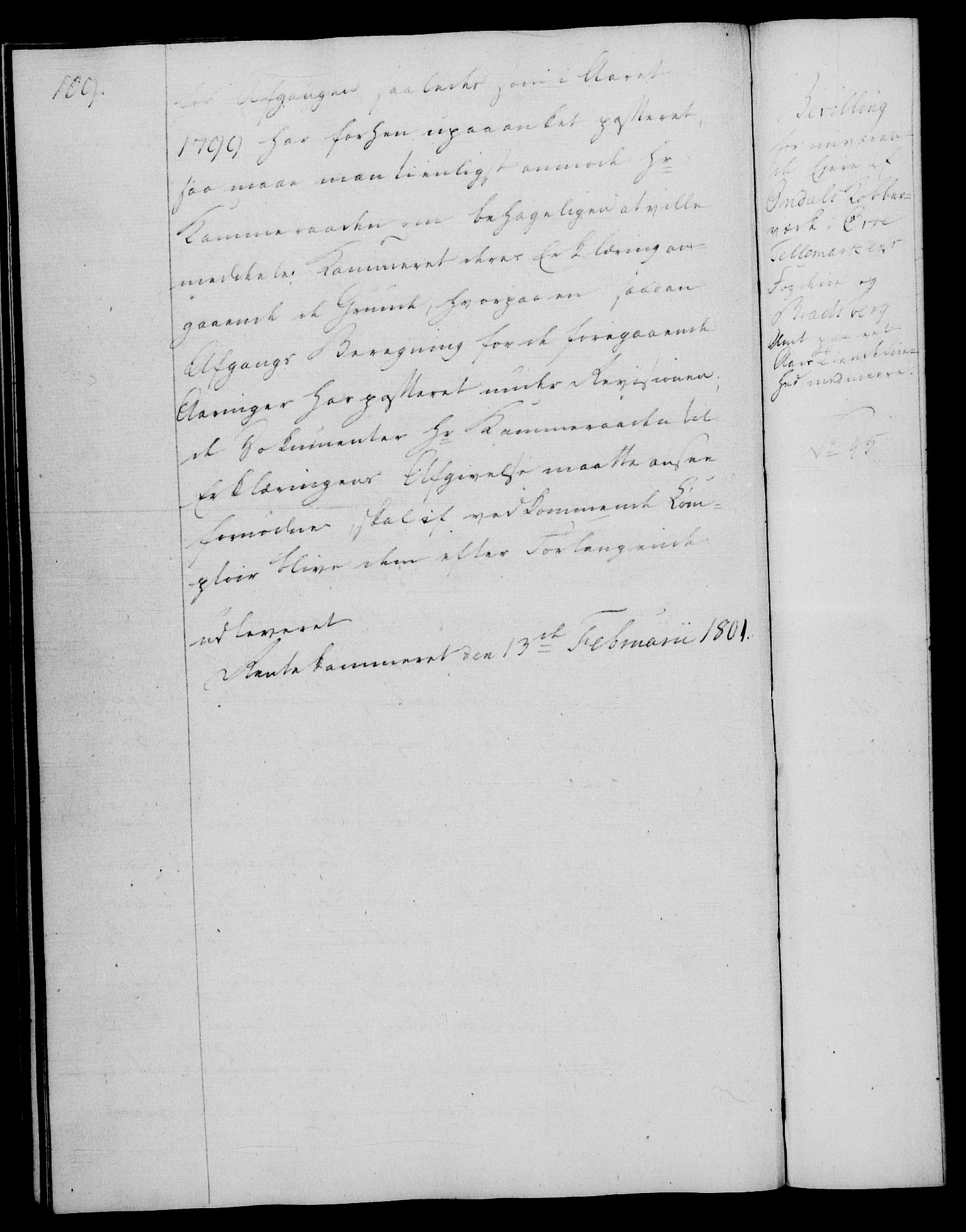 Rentekammeret, Renteskriverkontorene, AV/RA-EA-3115/M/Mg/Mga/L0001: Ekspedisjonsprotokoll med register (merket RK 54.18), 1791-1814, p. 109