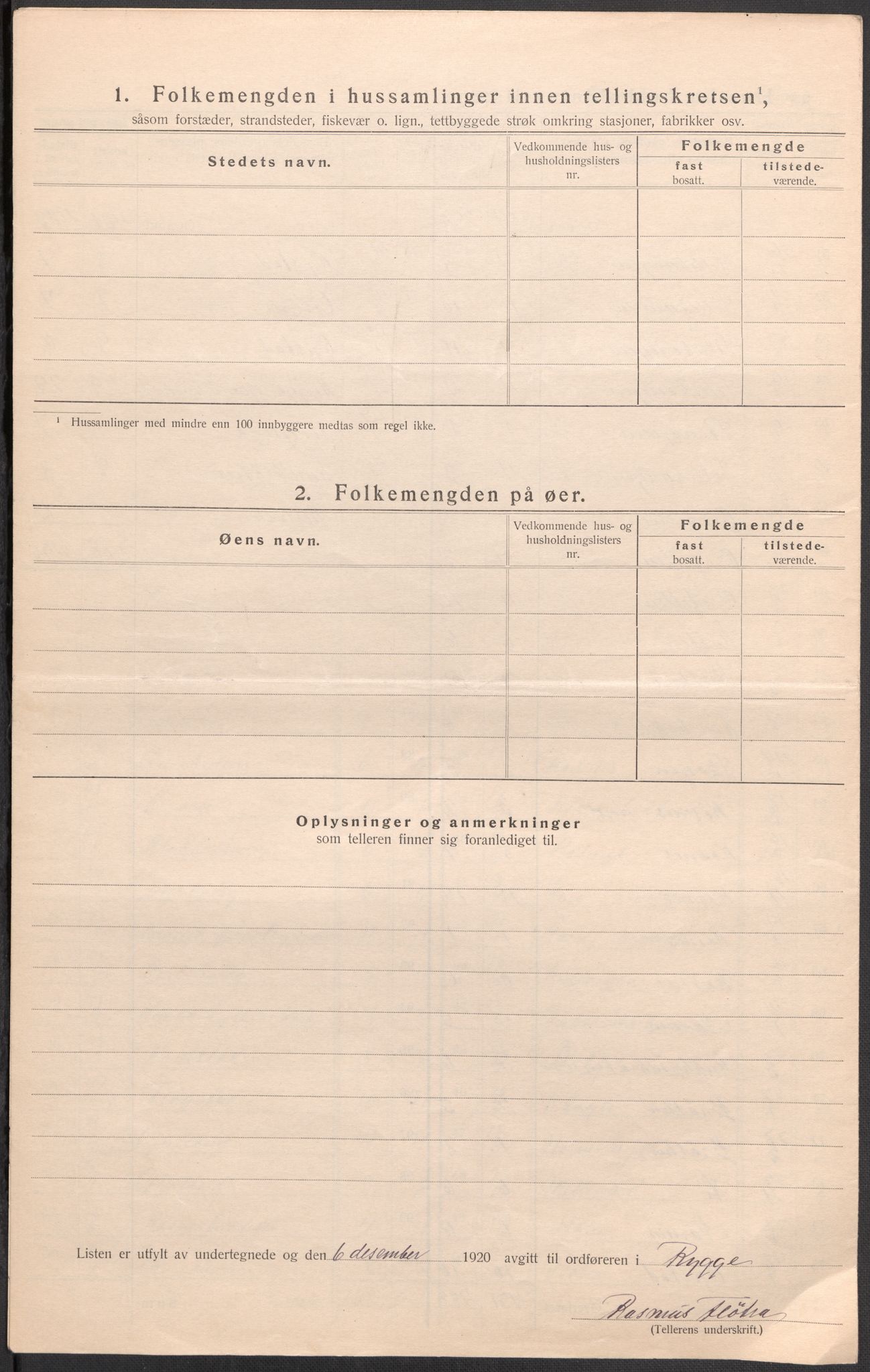 SAO, 1920 census for Rygge, 1920, p. 28