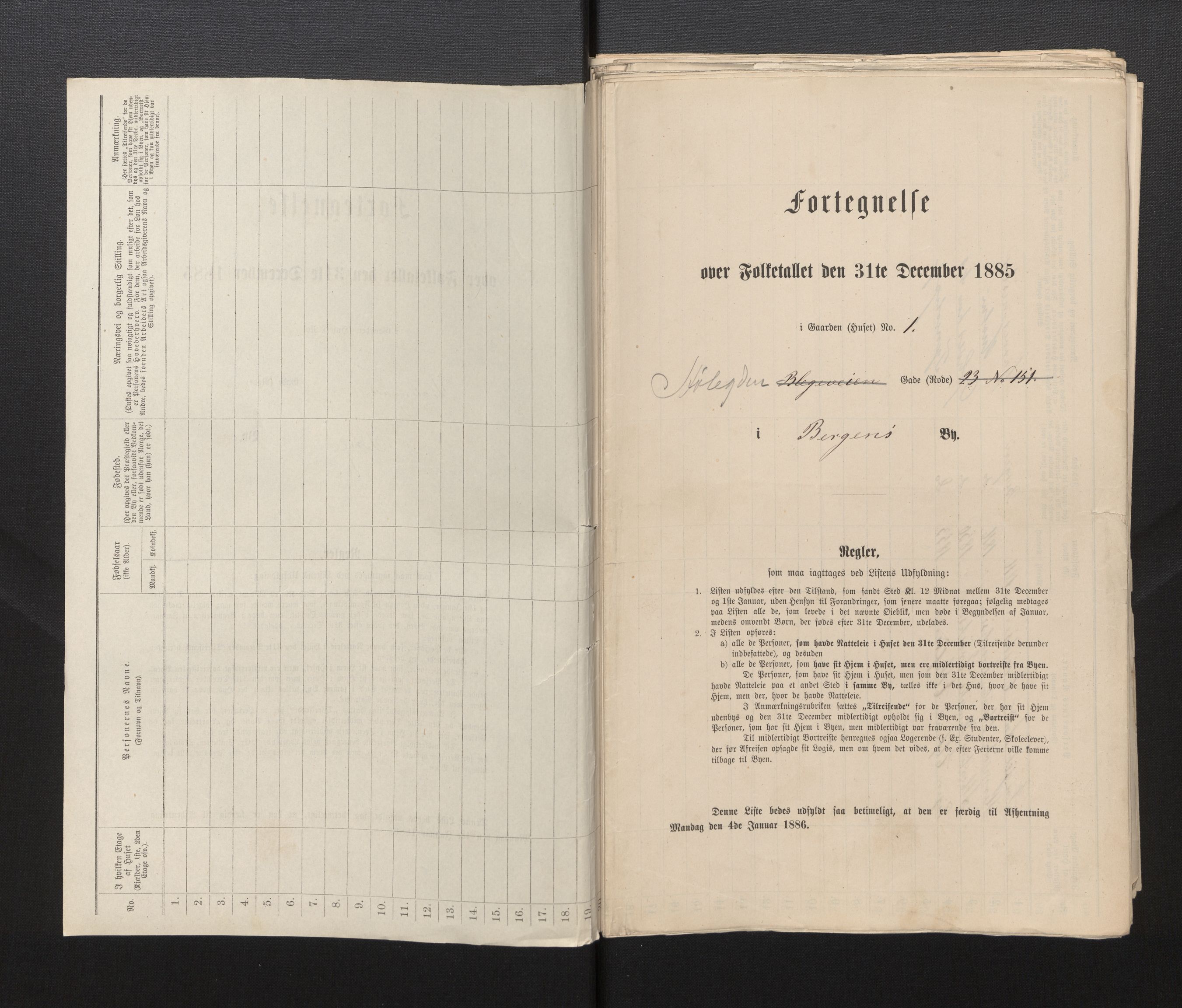 SAB, 1885 census for 1301 Bergen, 1885, p. 6834