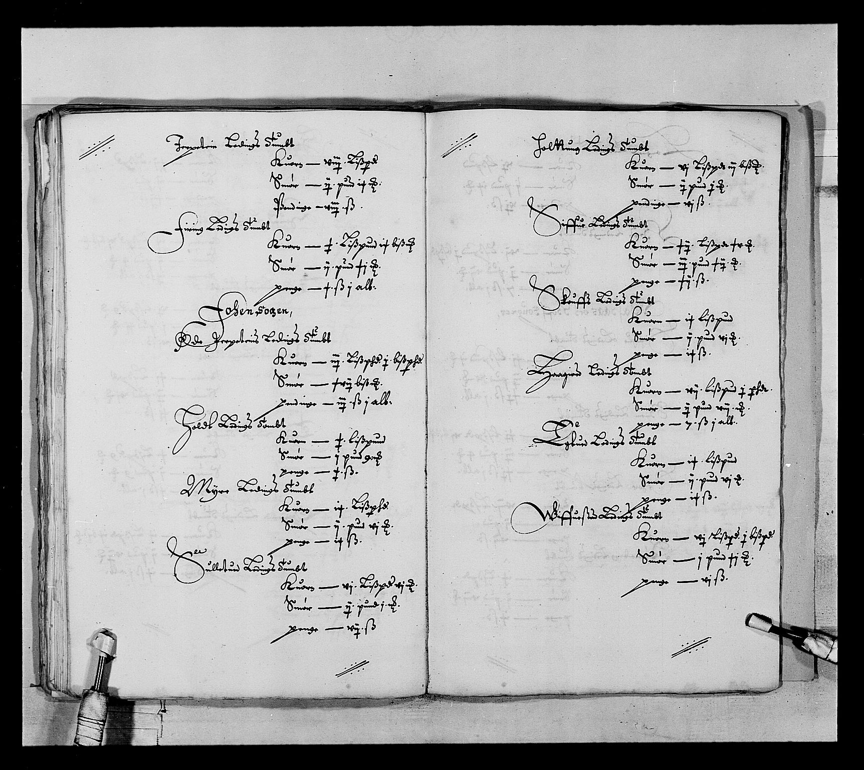 Stattholderembetet 1572-1771, AV/RA-EA-2870/Ek/L0022/0003: Jordebøker 1633-1658: / To jordebøker over viss rente i Tønsberg len, 1633-1647, p. 65