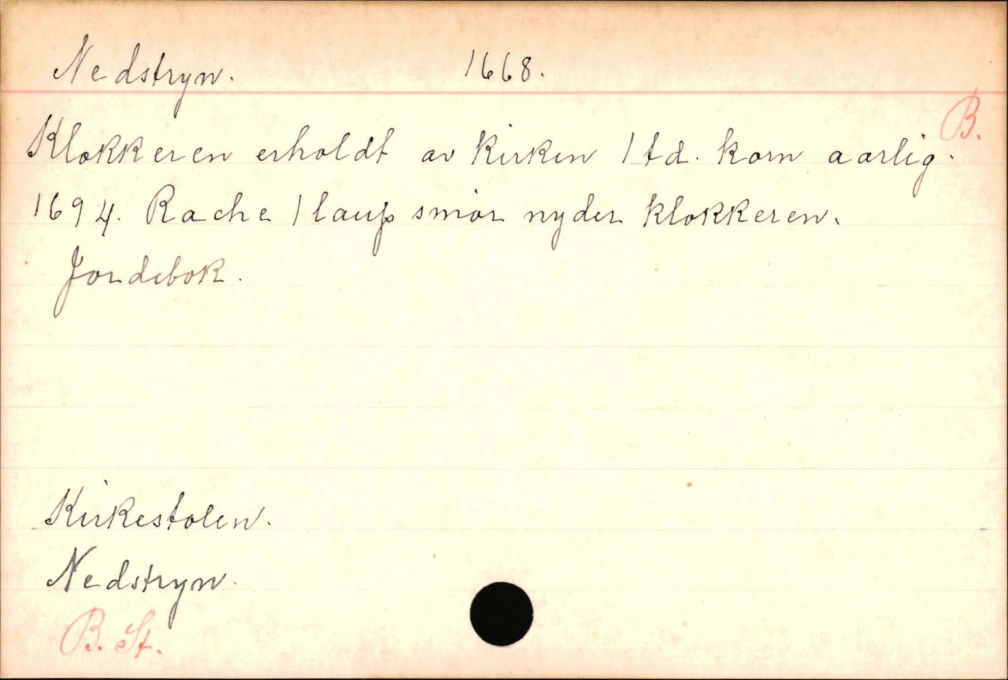 Haugen, Johannes - lærer, AV/SAB-SAB/PA-0036/01/L0001: Om klokkere og lærere, 1521-1904, p. 10174