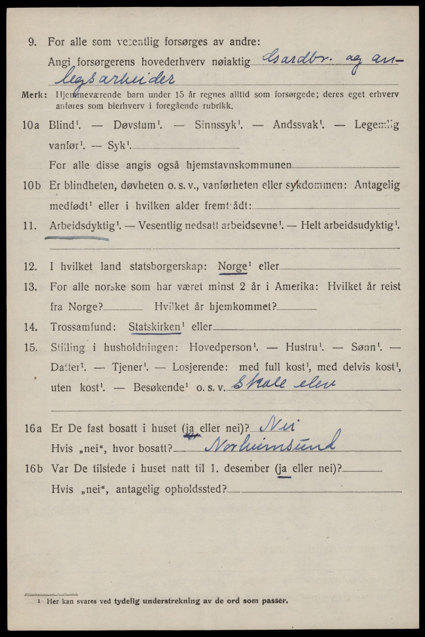 SAST, 1920 census for Hetland, 1920, p. 8356