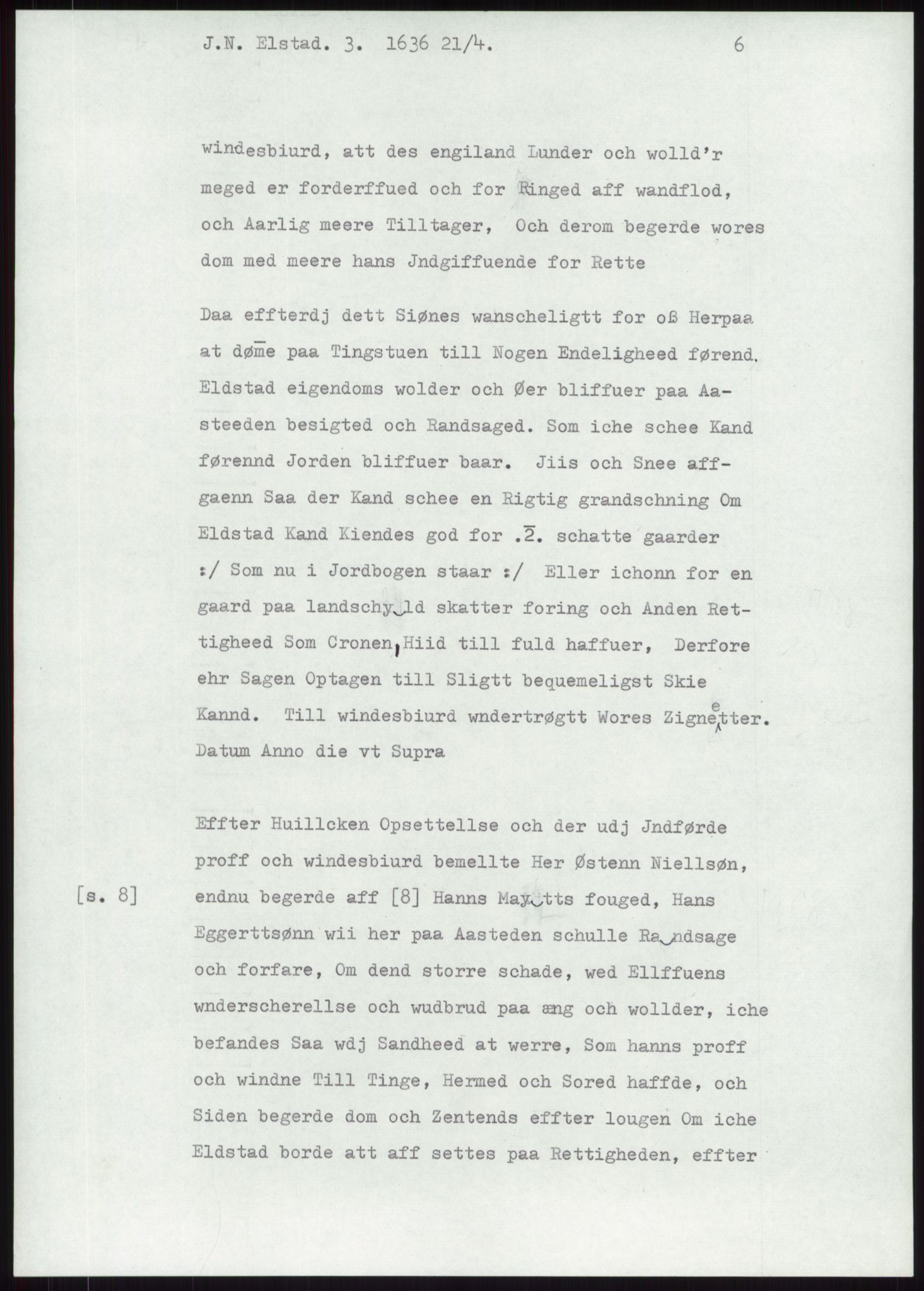 Samlinger til kildeutgivelse, Diplomavskriftsamlingen, AV/RA-EA-4053/H/Ha, p. 1957