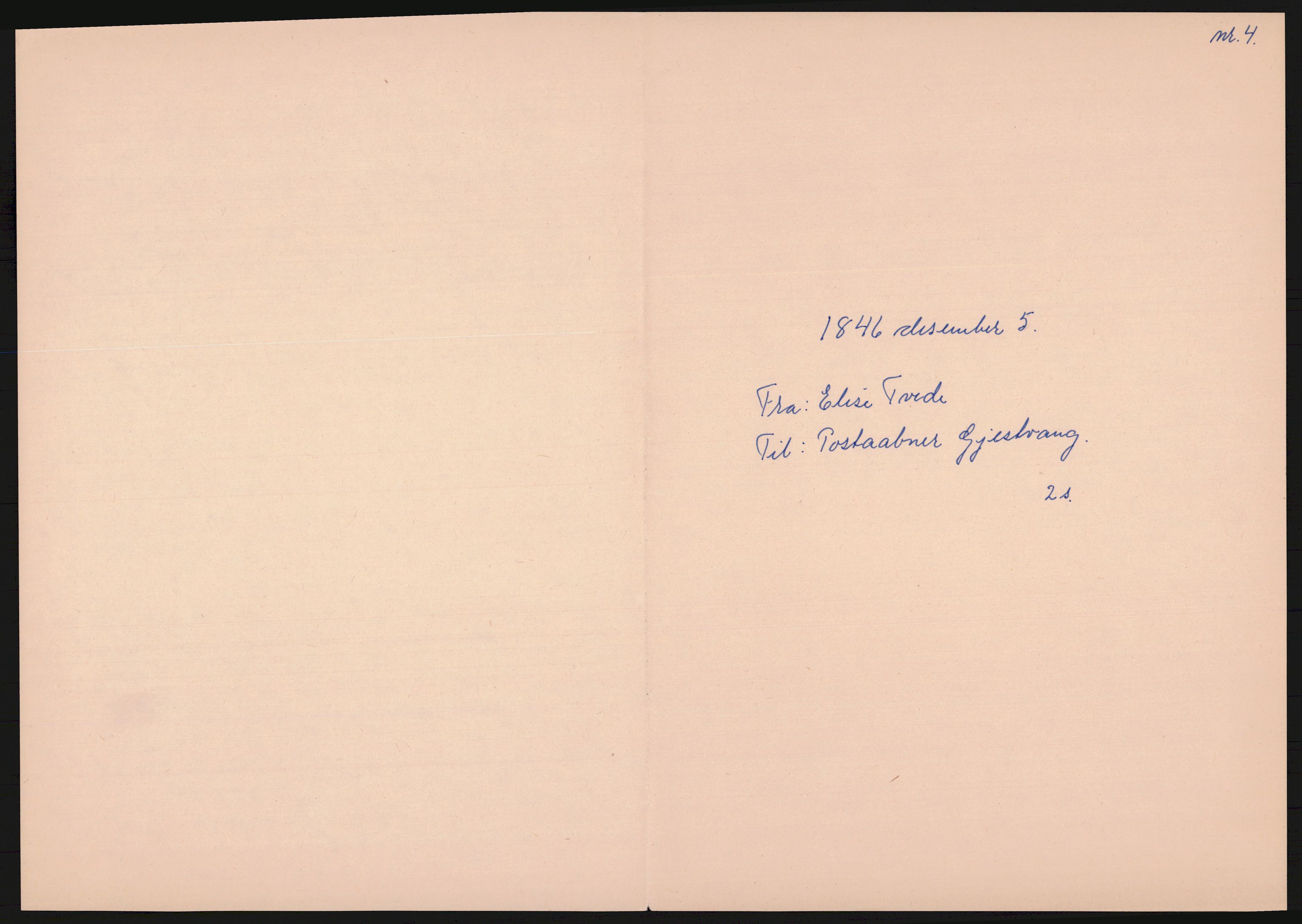 Samlinger til kildeutgivelse, Amerikabrevene, AV/RA-EA-4057/F/L0007: Innlån fra Hedmark: Berg - Furusetbrevene, 1838-1914, p. 24