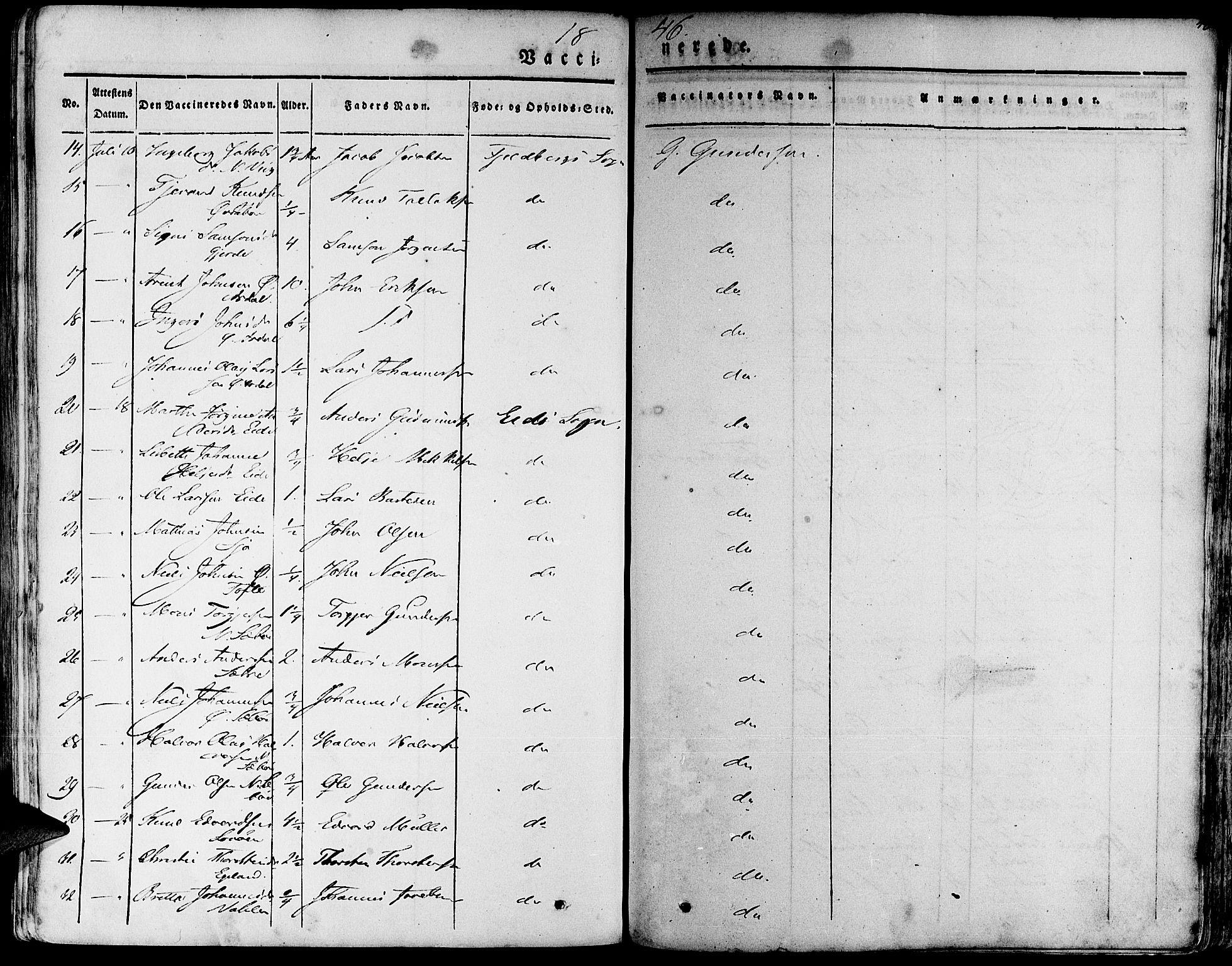 Fjelberg sokneprestembete, AV/SAB-A-75201/H/Haa: Parish register (official) no. A 6, 1835-1851, p. 449