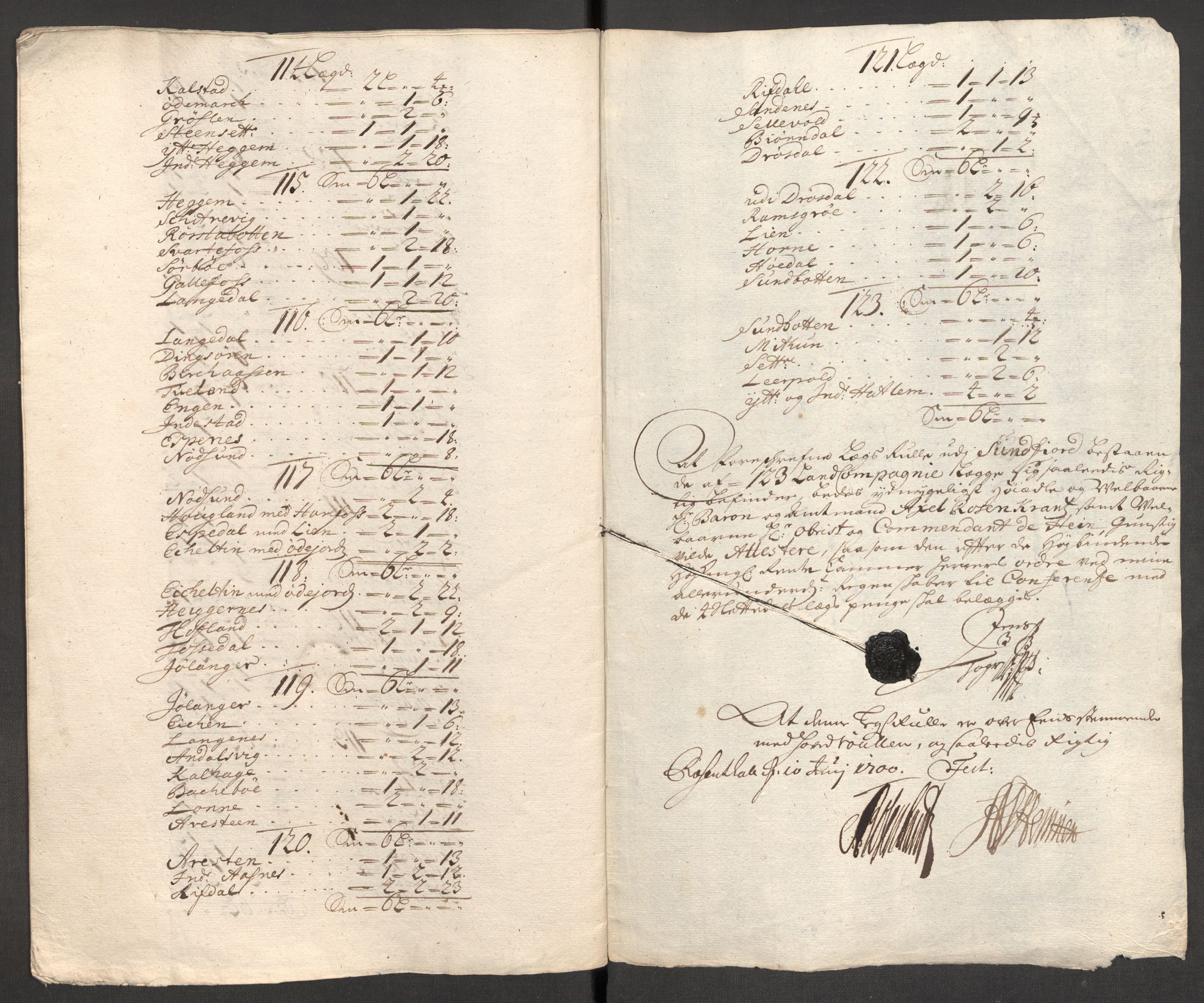 Rentekammeret inntil 1814, Reviderte regnskaper, Fogderegnskap, AV/RA-EA-4092/R53/L3424: Fogderegnskap Sunn- og Nordfjord, 1699, p. 124