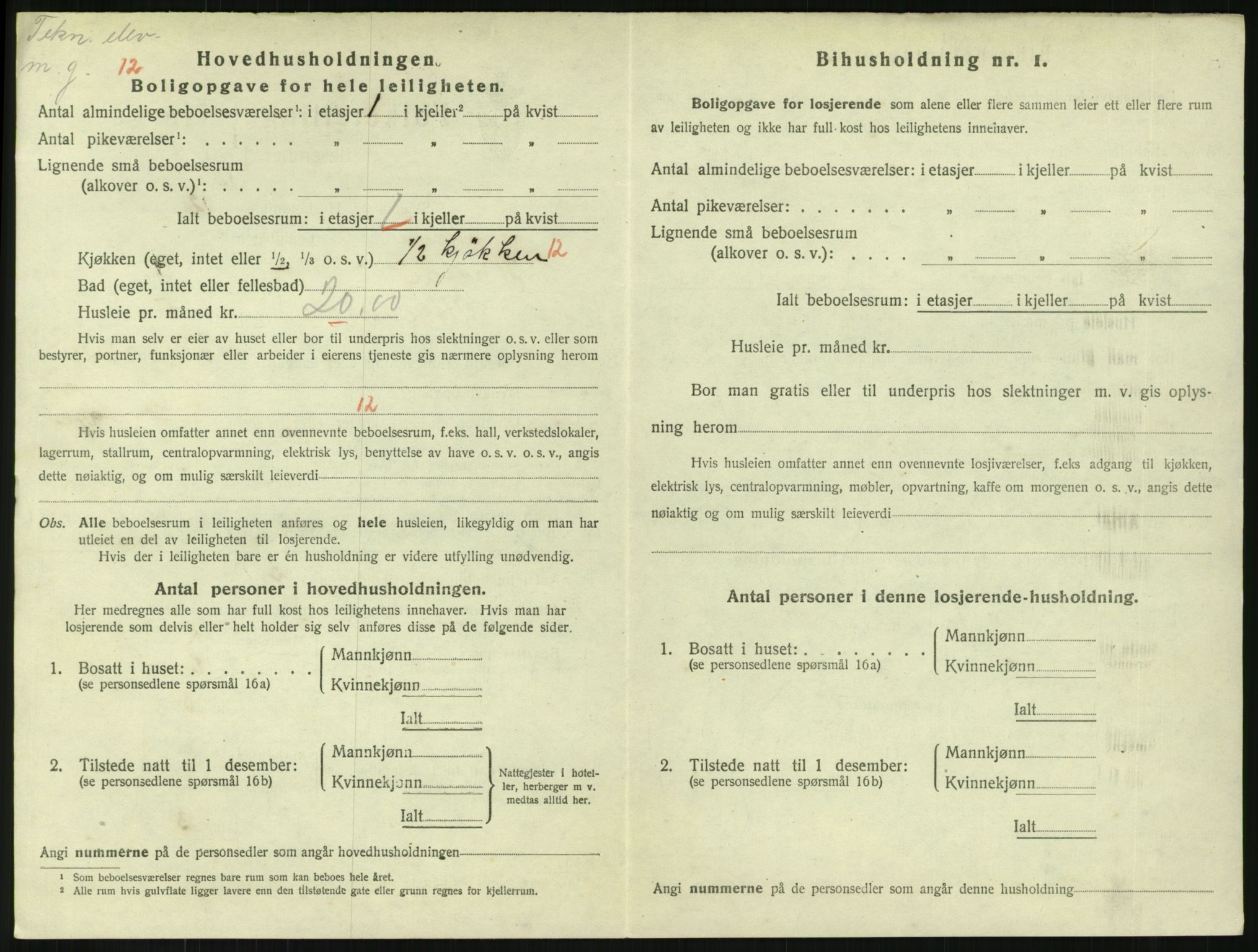 SAKO, 1920 census for Horten, 1920, p. 3798