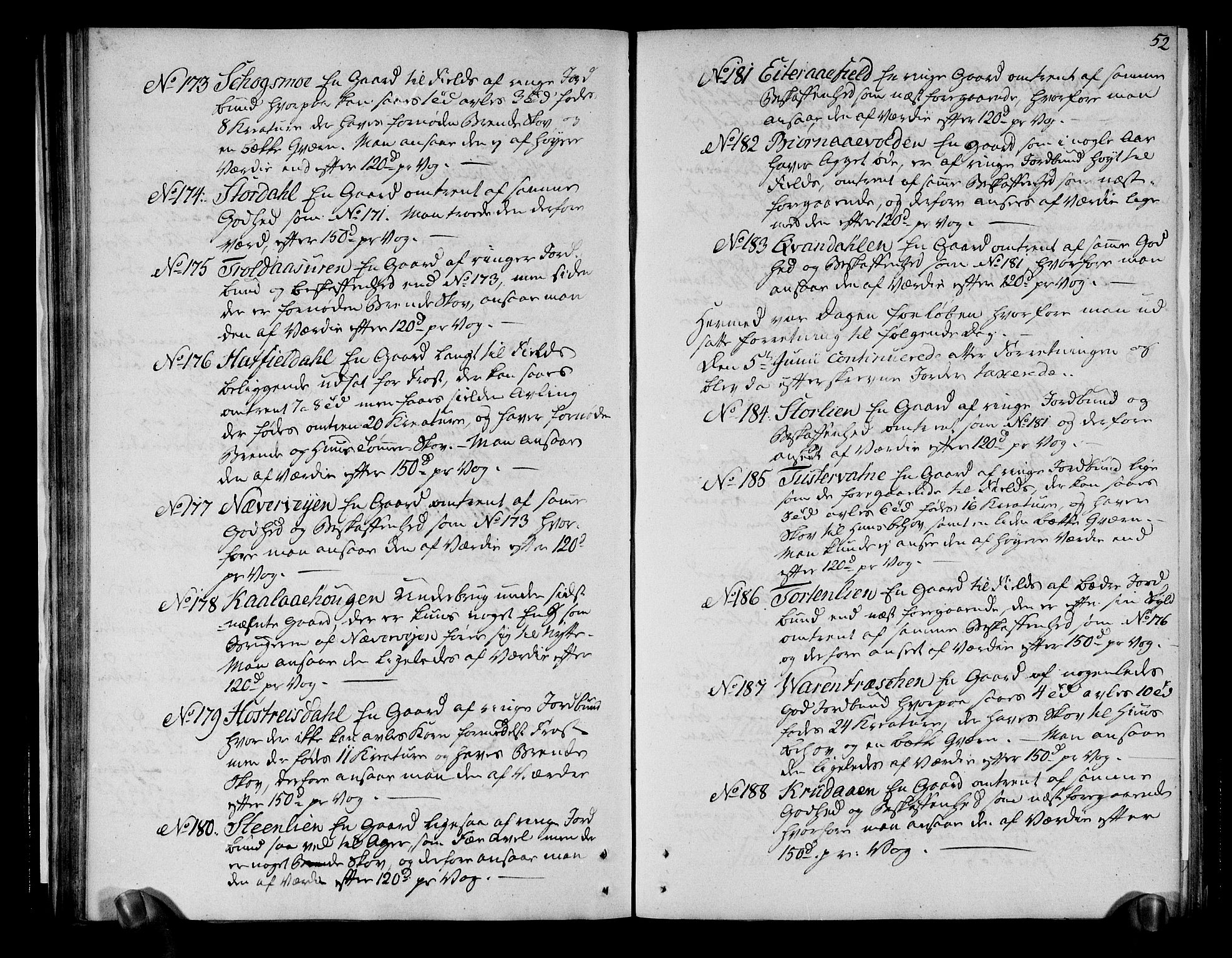 Rentekammeret inntil 1814, Realistisk ordnet avdeling, RA/EA-4070/N/Ne/Nea/L0156: Helgeland fogderi. Deliberasjonsprotokoll, 1803, p. 54