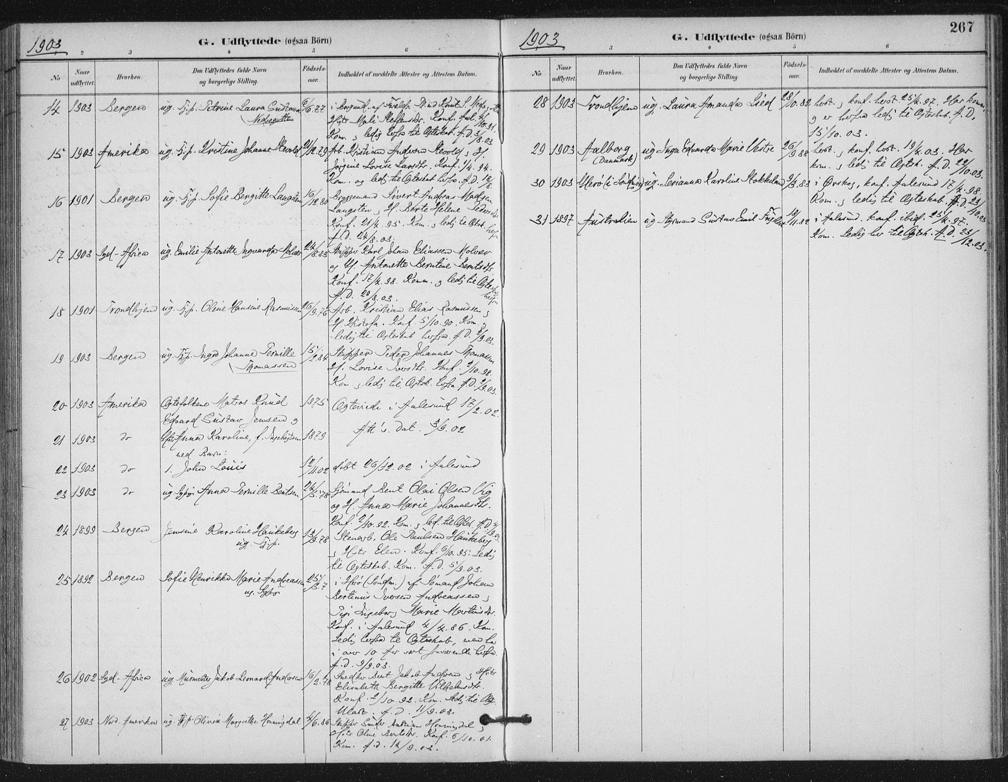 Ministerialprotokoller, klokkerbøker og fødselsregistre - Møre og Romsdal, AV/SAT-A-1454/529/L0457: Parish register (official) no. 529A07, 1894-1903, p. 267