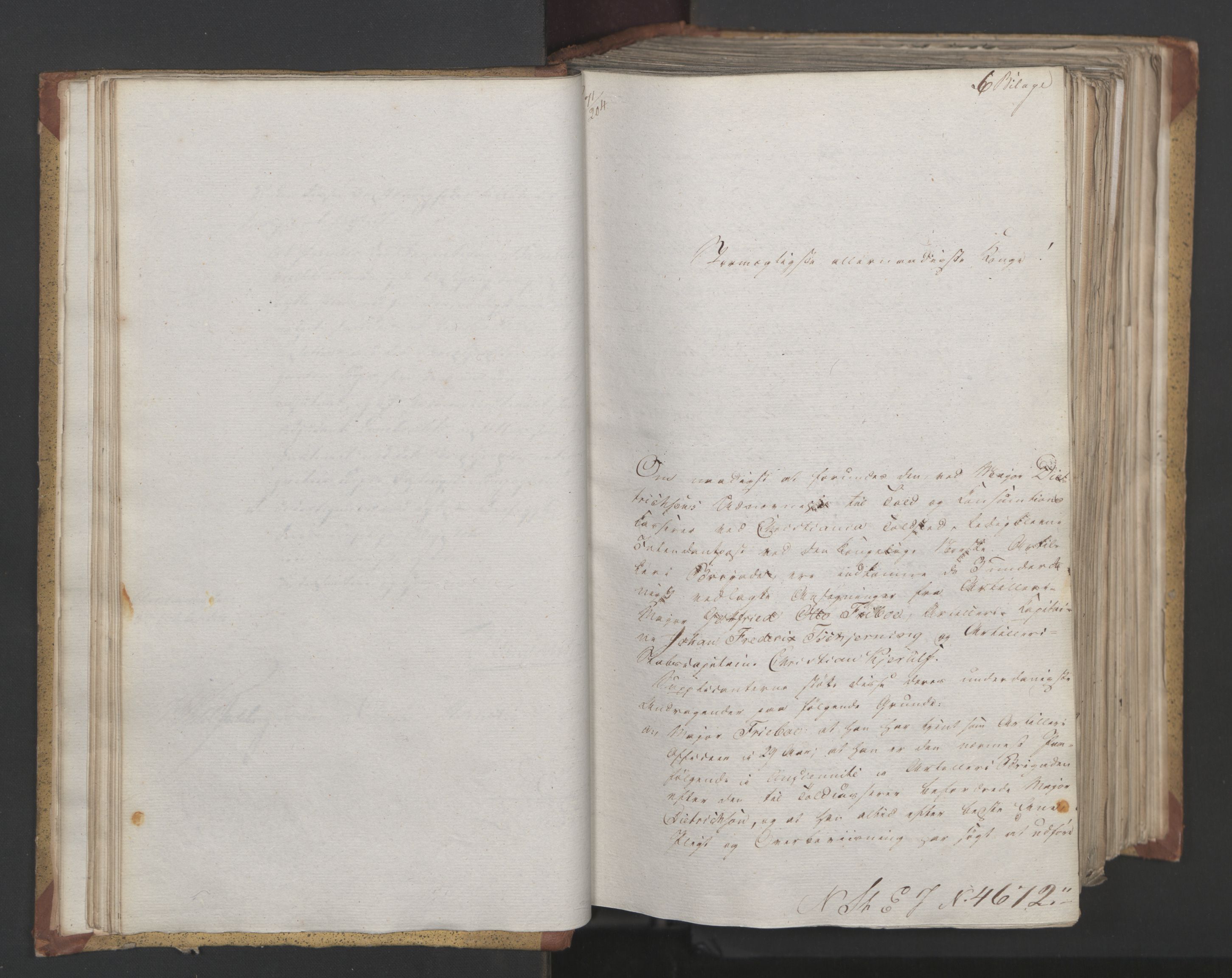 Statsrådsavdelingen i Stockholm, AV/RA-S-1003/D/Da/L0024: Regjeringsinnstillinger nr. 4663-4873, 1820, p. 32