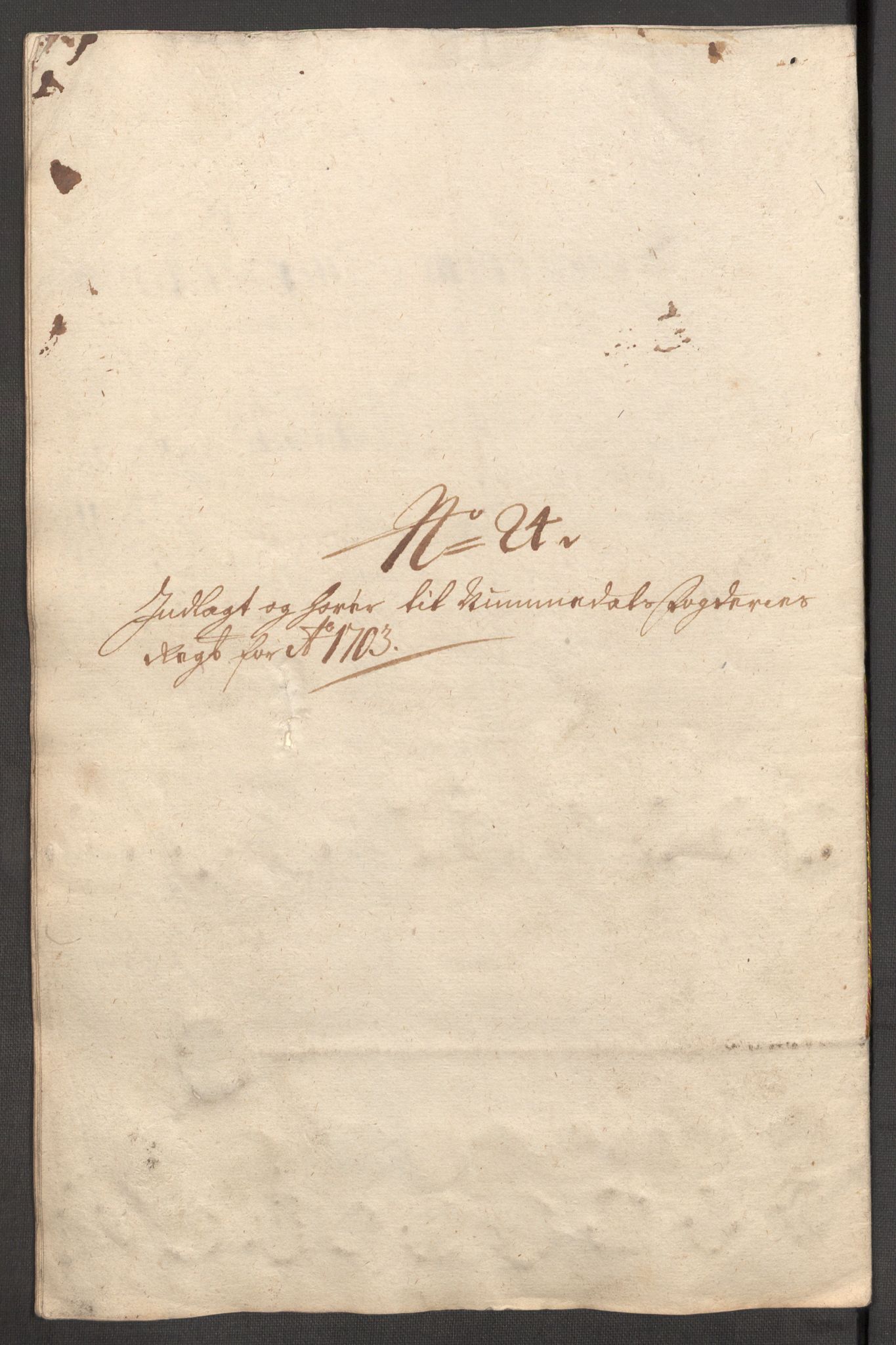 Rentekammeret inntil 1814, Reviderte regnskaper, Fogderegnskap, AV/RA-EA-4092/R64/L4428: Fogderegnskap Namdal, 1703-1704, p. 169