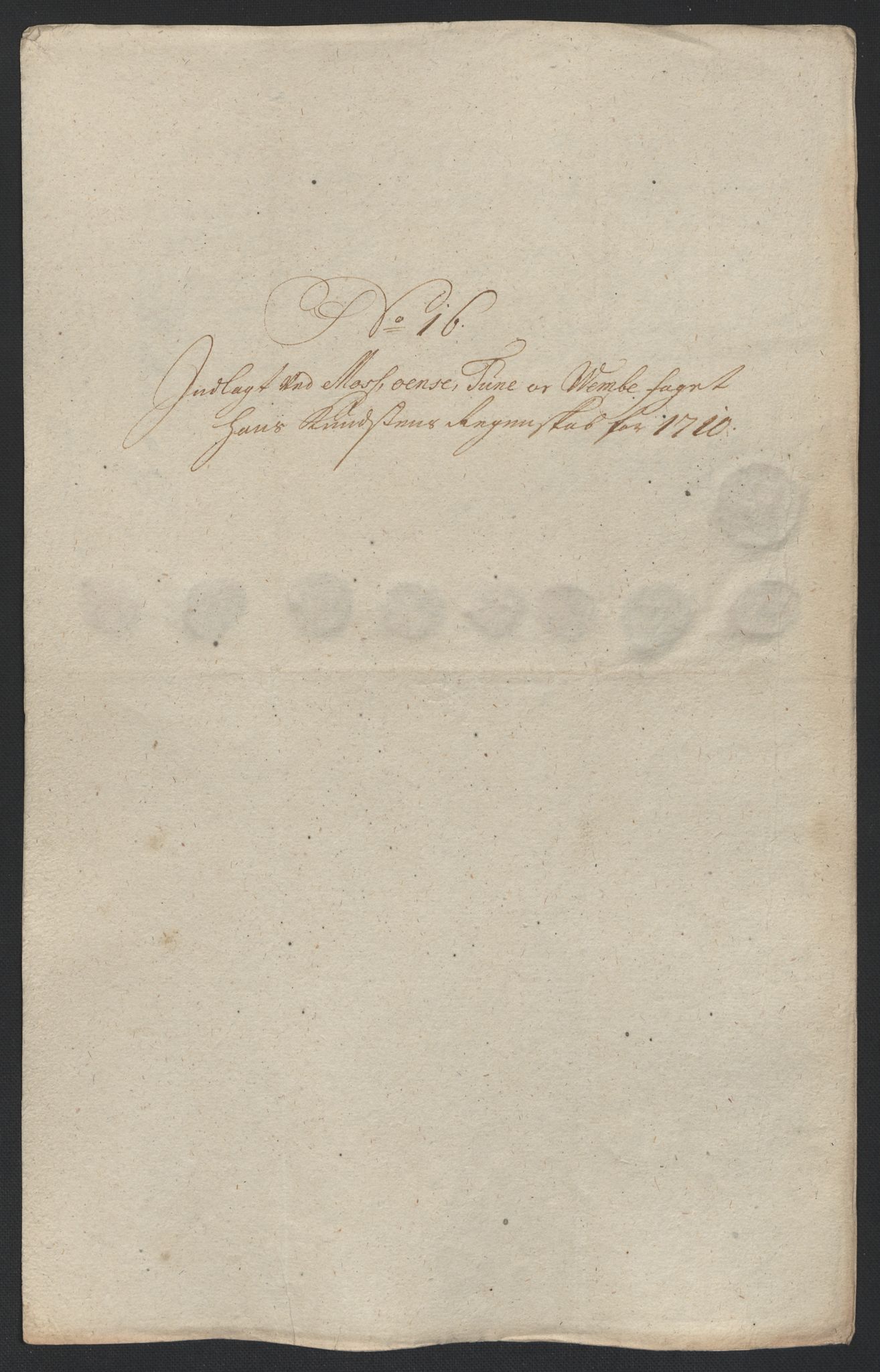 Rentekammeret inntil 1814, Reviderte regnskaper, Fogderegnskap, AV/RA-EA-4092/R04/L0135: Fogderegnskap Moss, Onsøy, Tune, Veme og Åbygge, 1709-1710, p. 387