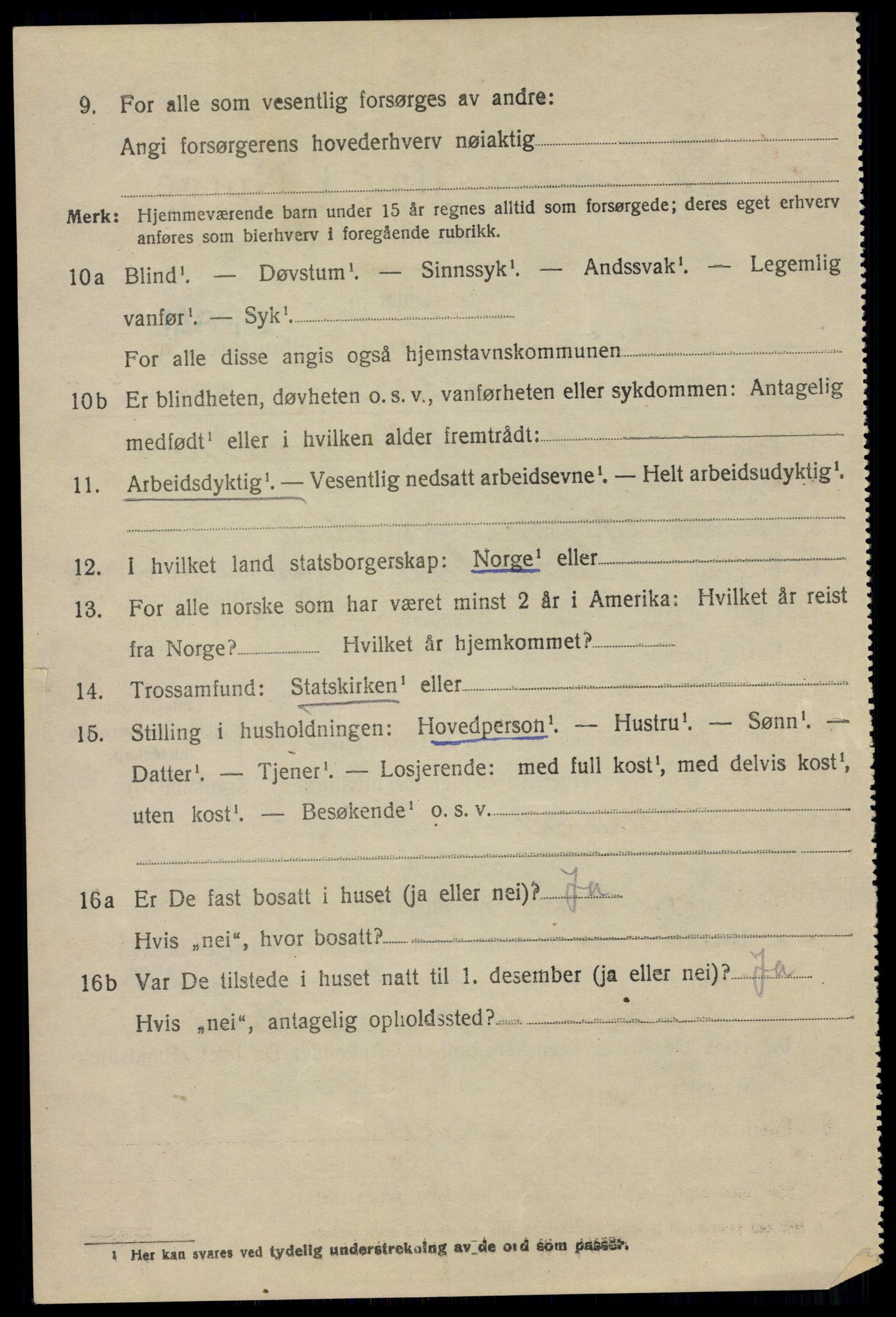 SAO, 1920 census for Aker, 1920, p. 93099