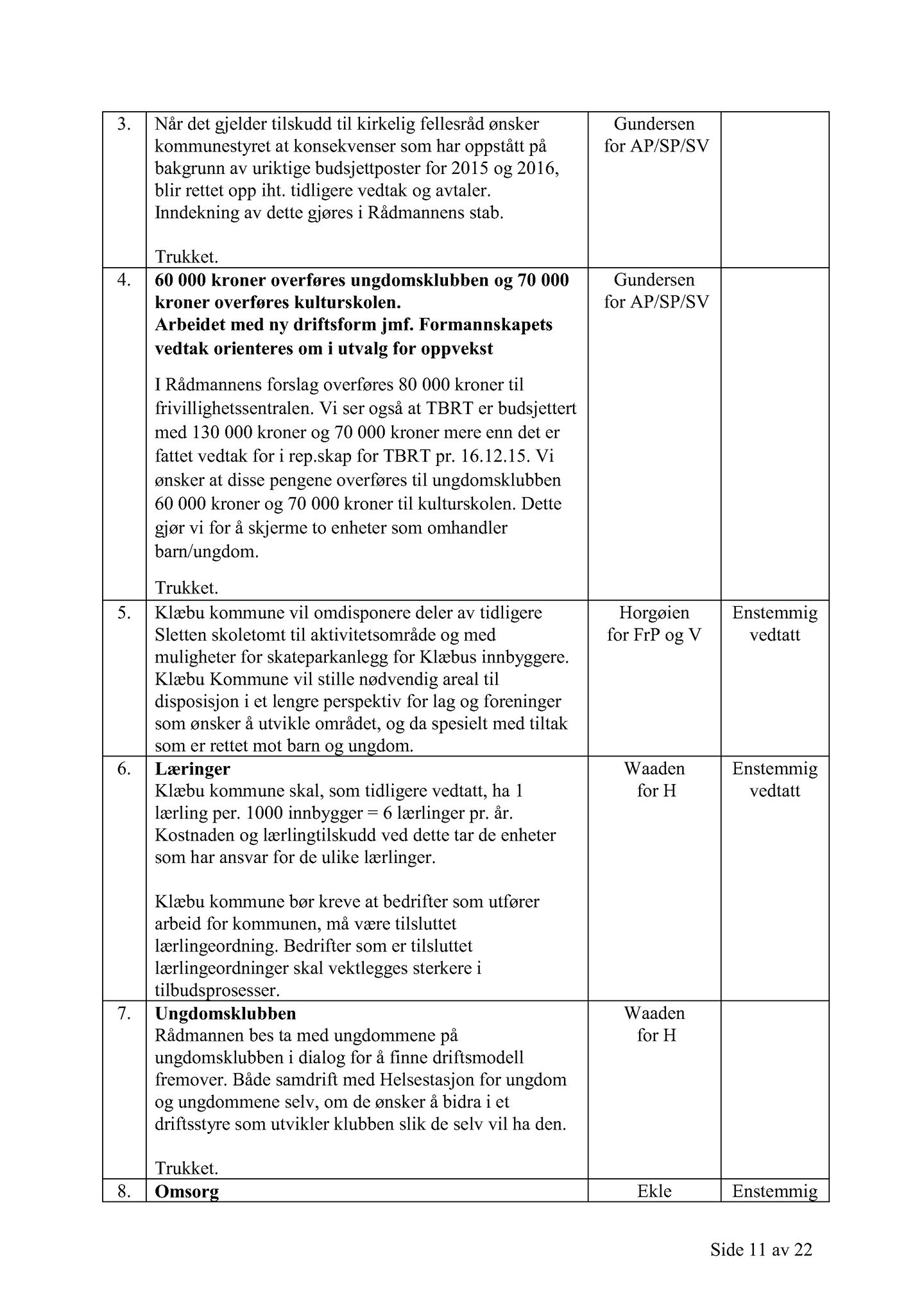 Klæbu Kommune, TRKO/KK/01-KS/L008: Kommunestyret - Møtedokumenter, 2015, p. 2316