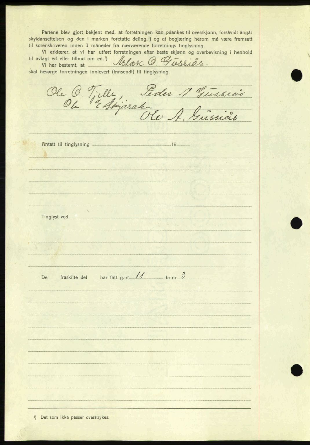 Romsdal sorenskriveri, AV/SAT-A-4149/1/2/2C: Mortgage book no. A11, 1941-1942, Diary no: : 2067/1941