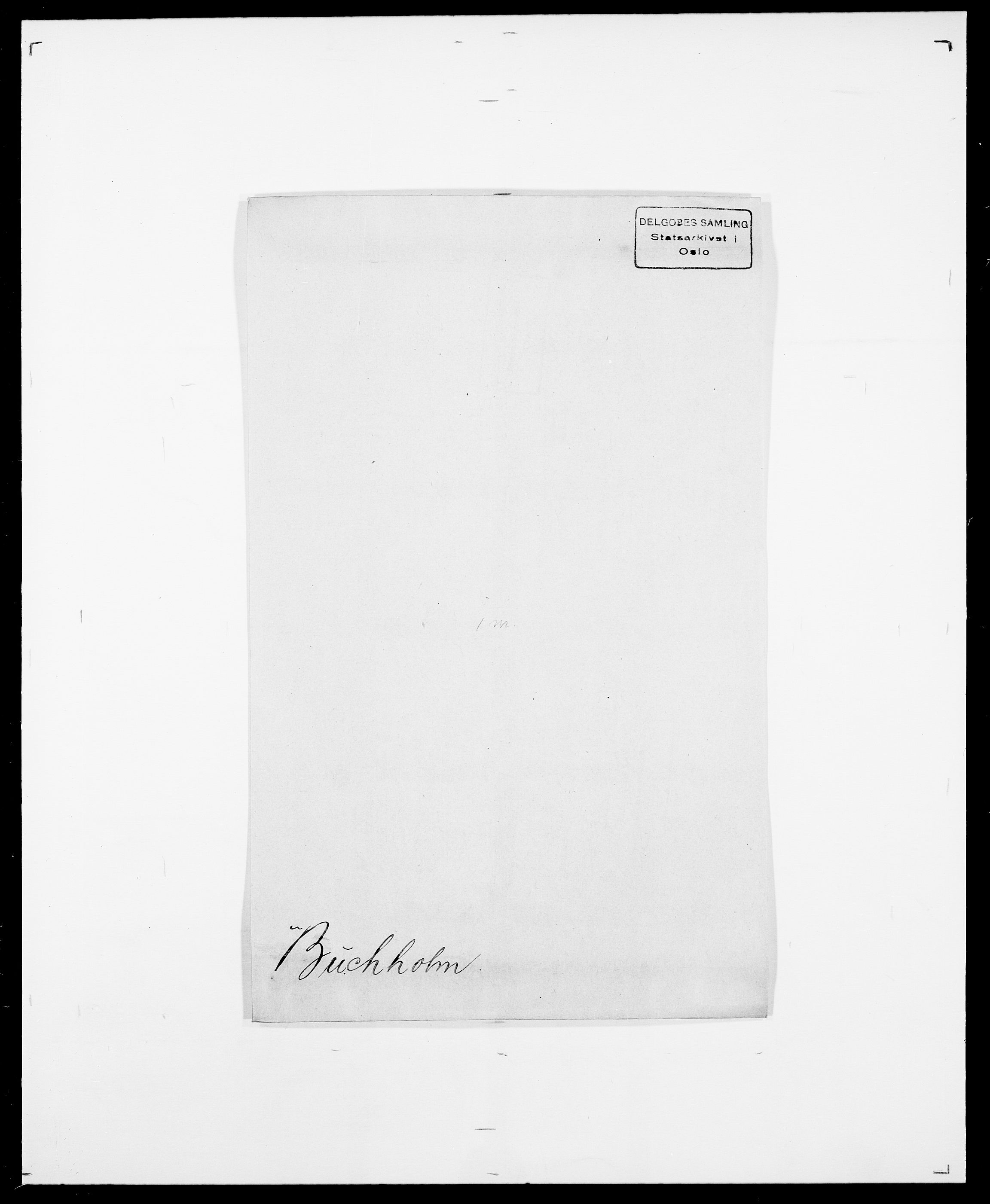 Delgobe, Charles Antoine - samling, SAO/PAO-0038/D/Da/L0007: Buaas - Caphengst, p. 100