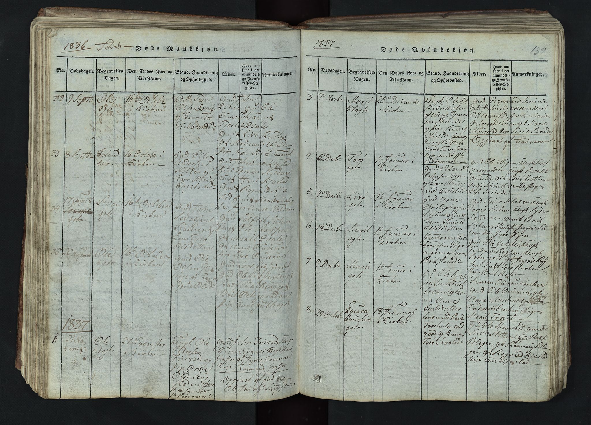 Lom prestekontor, AV/SAH-PREST-070/L/L0002: Parish register (copy) no. 2, 1815-1844, p. 139