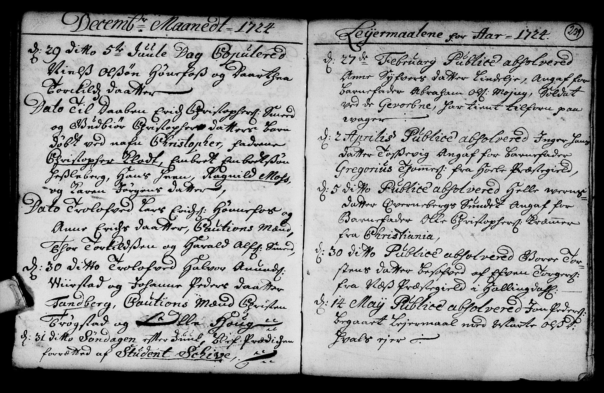 Norderhov kirkebøker, AV/SAKO-A-237/G/Ga/L0001: Parish register (copy) no. I 1, 1717-1725, p. 239