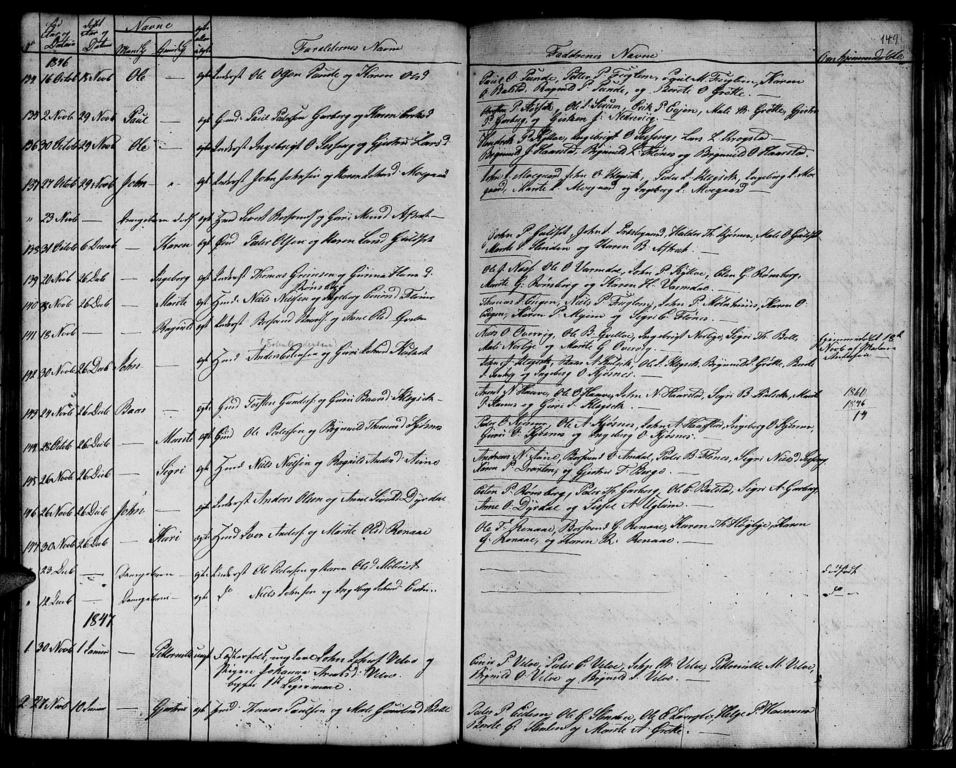 Ministerialprotokoller, klokkerbøker og fødselsregistre - Sør-Trøndelag, SAT/A-1456/695/L1154: Parish register (copy) no. 695C05, 1842-1858, p. 149
