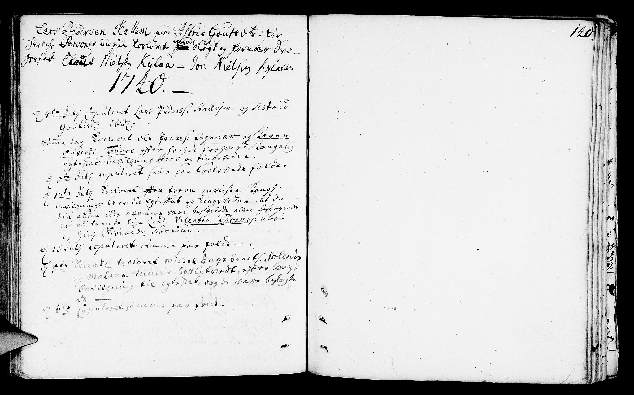 Nedstrand sokneprestkontor, SAST/A-101841/01/IV: Parish register (official) no. A 1 /2, 1724-1740, p. 140