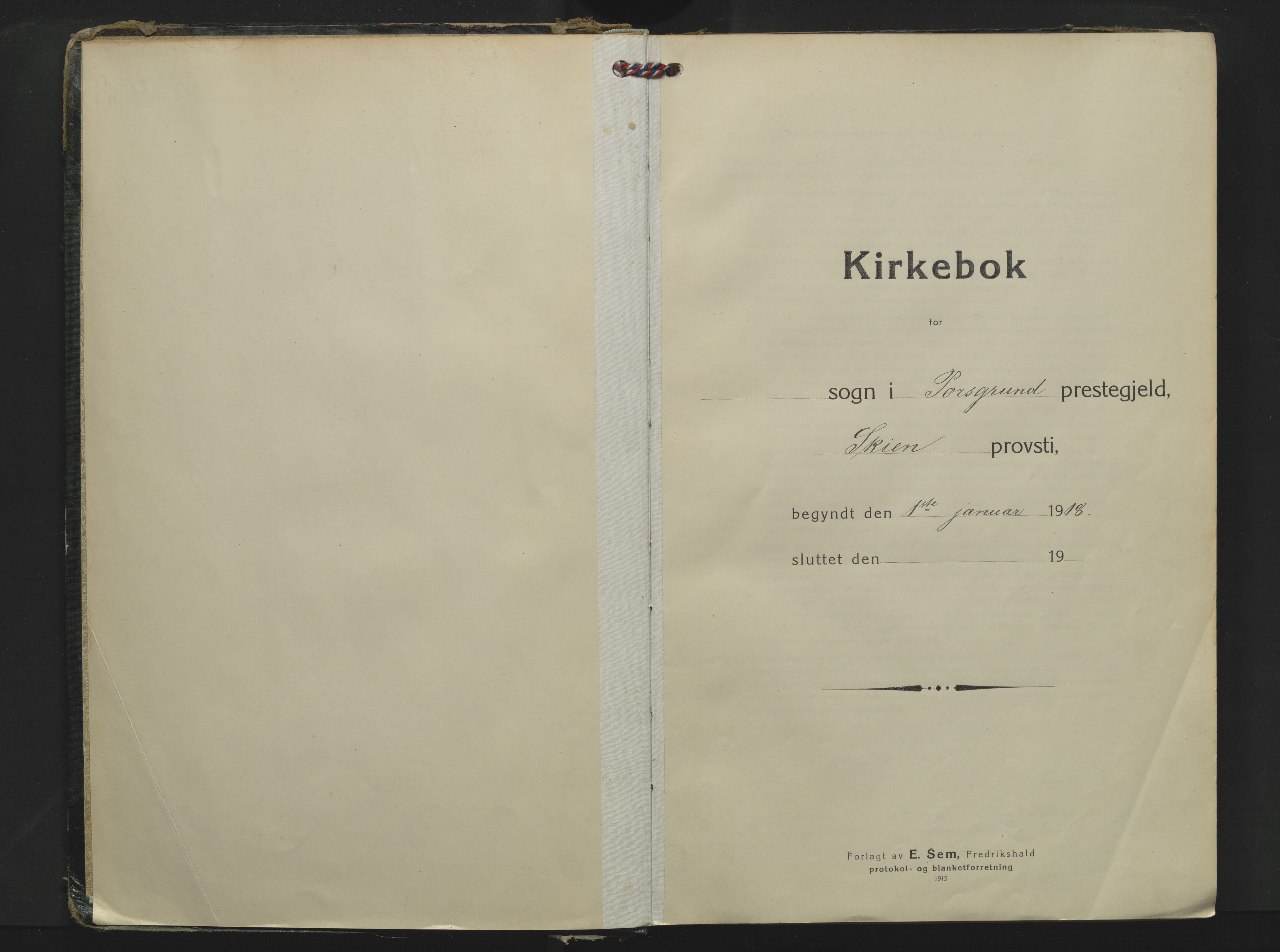 Porsgrunn kirkebøker , AV/SAKO-A-104/F/Fa/L0014: Parish register (official) no. 14, 1918-1931