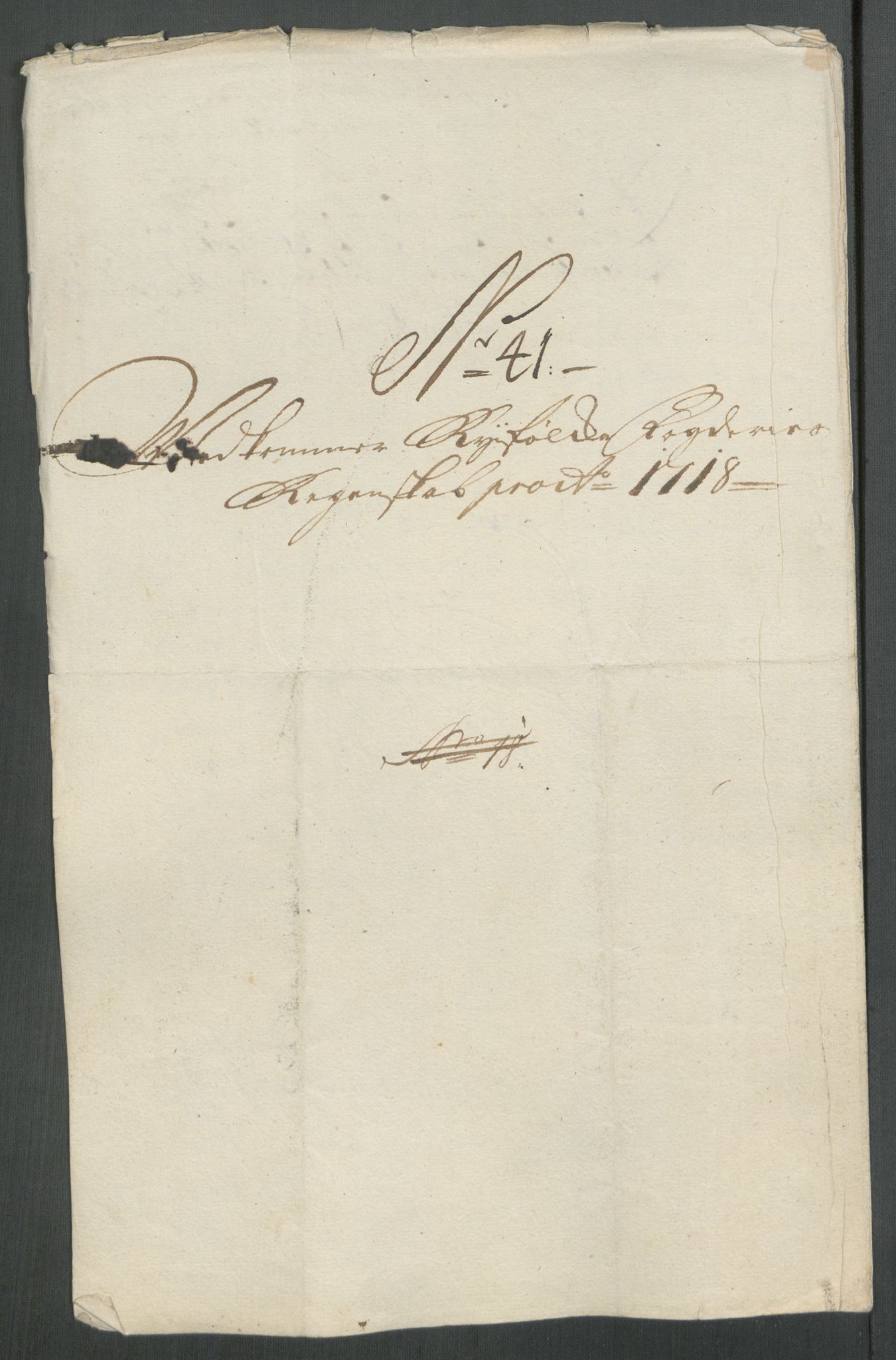 Rentekammeret inntil 1814, Reviderte regnskaper, Fogderegnskap, RA/EA-4092/R47/L2871: Fogderegnskap Ryfylke, 1718, p. 267