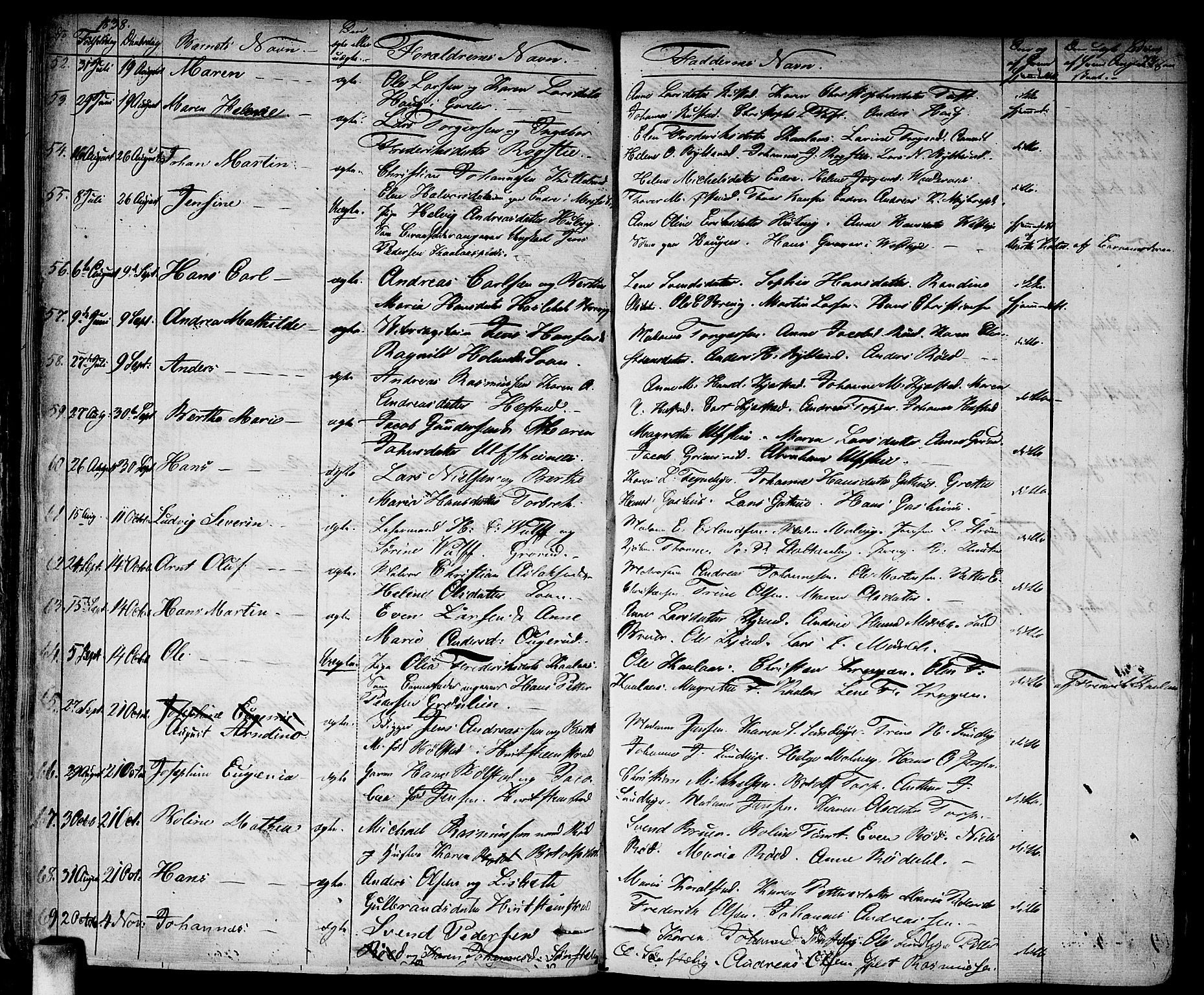 Vestby prestekontor Kirkebøker, AV/SAO-A-10893/F/Fa/L0006: Parish register (official) no. I 6, 1827-1849, p. 73