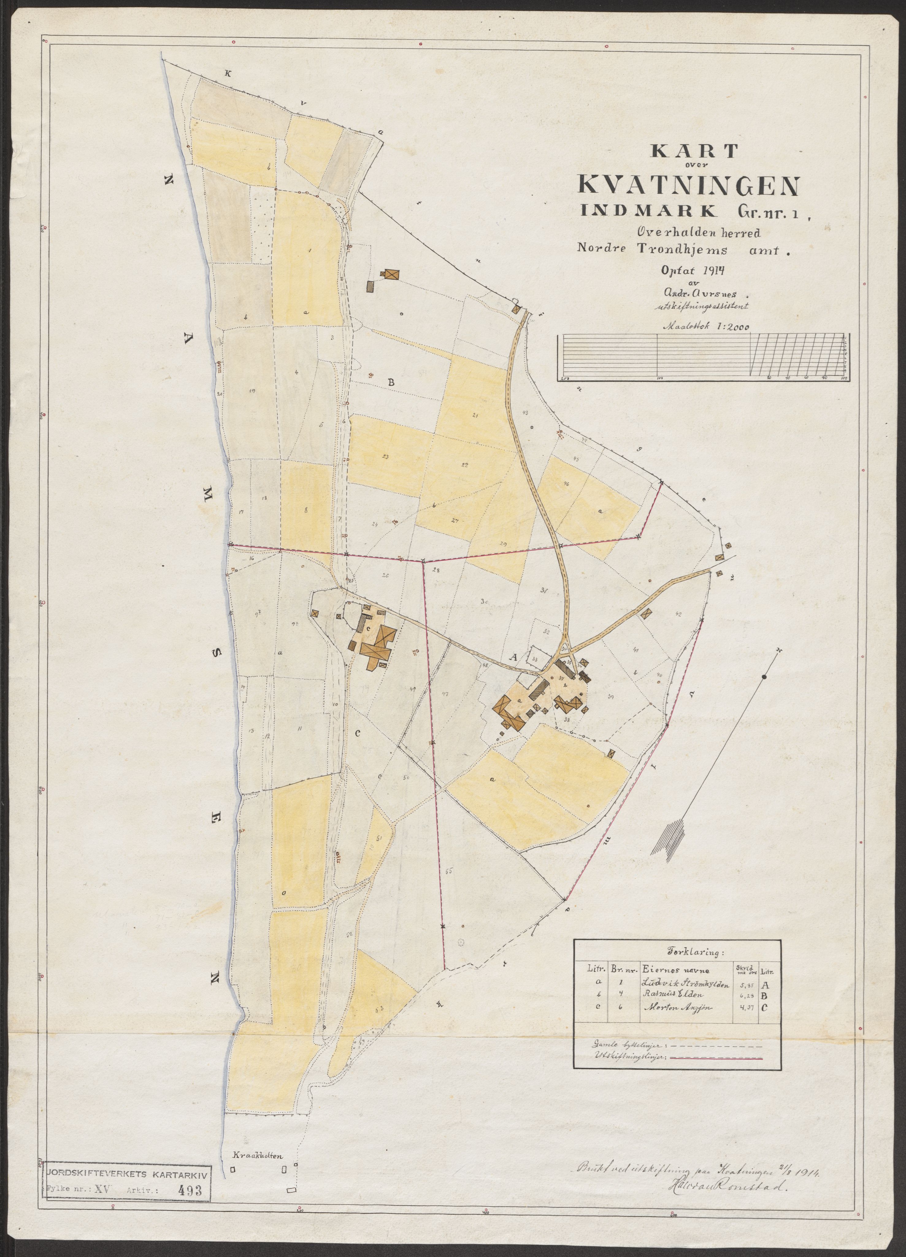 Jordskifteverkets kartarkiv, AV/RA-S-3929/T, 1859-1988, p. 613