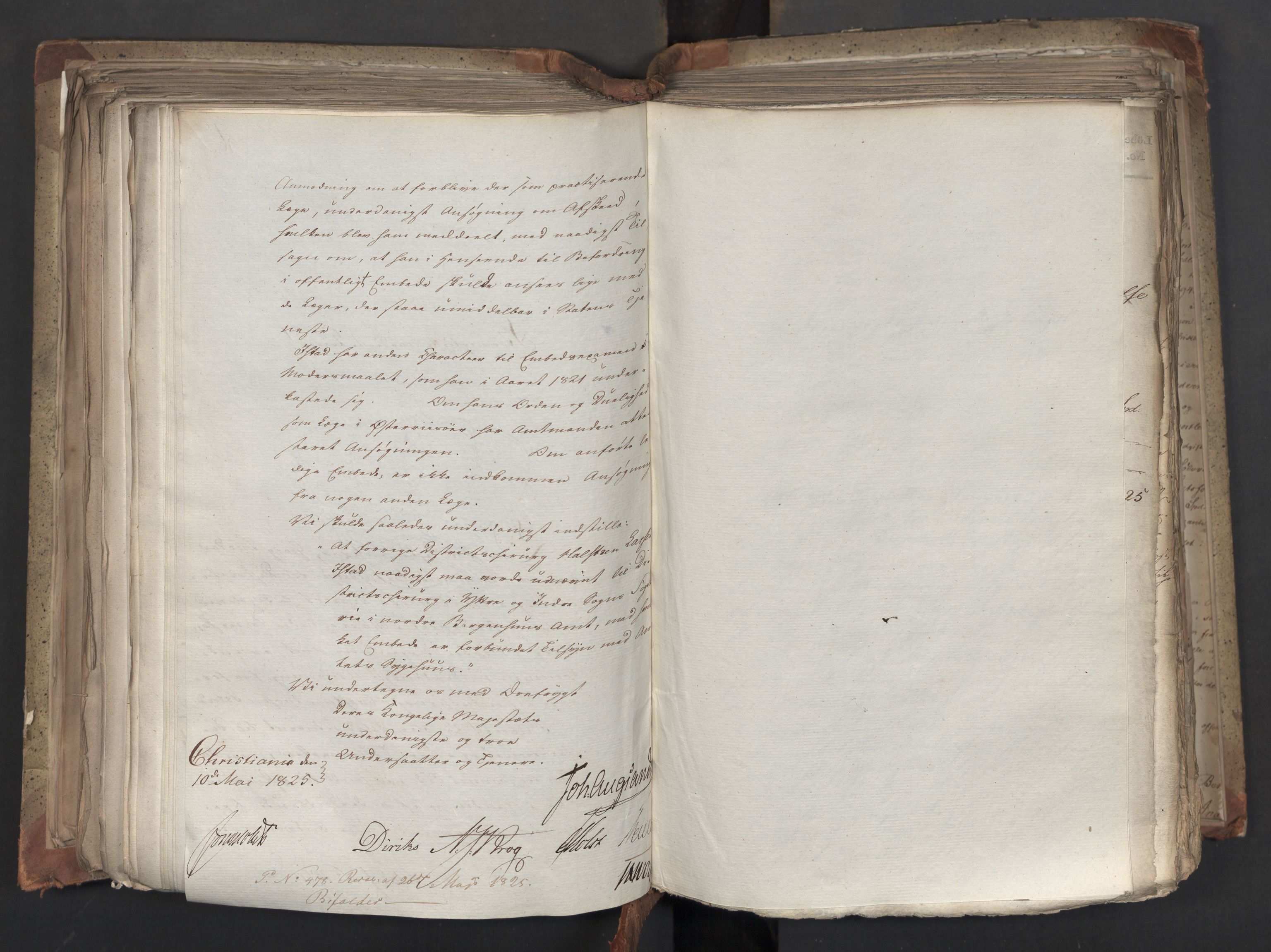 Statsrådsavdelingen i Stockholm, AV/RA-S-1003/D/Da/L0042: Regjeringsinnstillinger nr. 2467-2705, 1825, p. 311