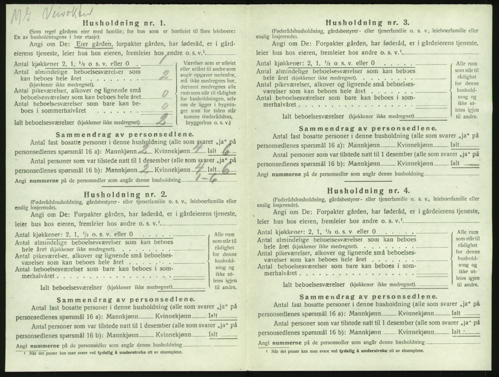 SAKO, 1920 census for Lardal, 1920, p. 688
