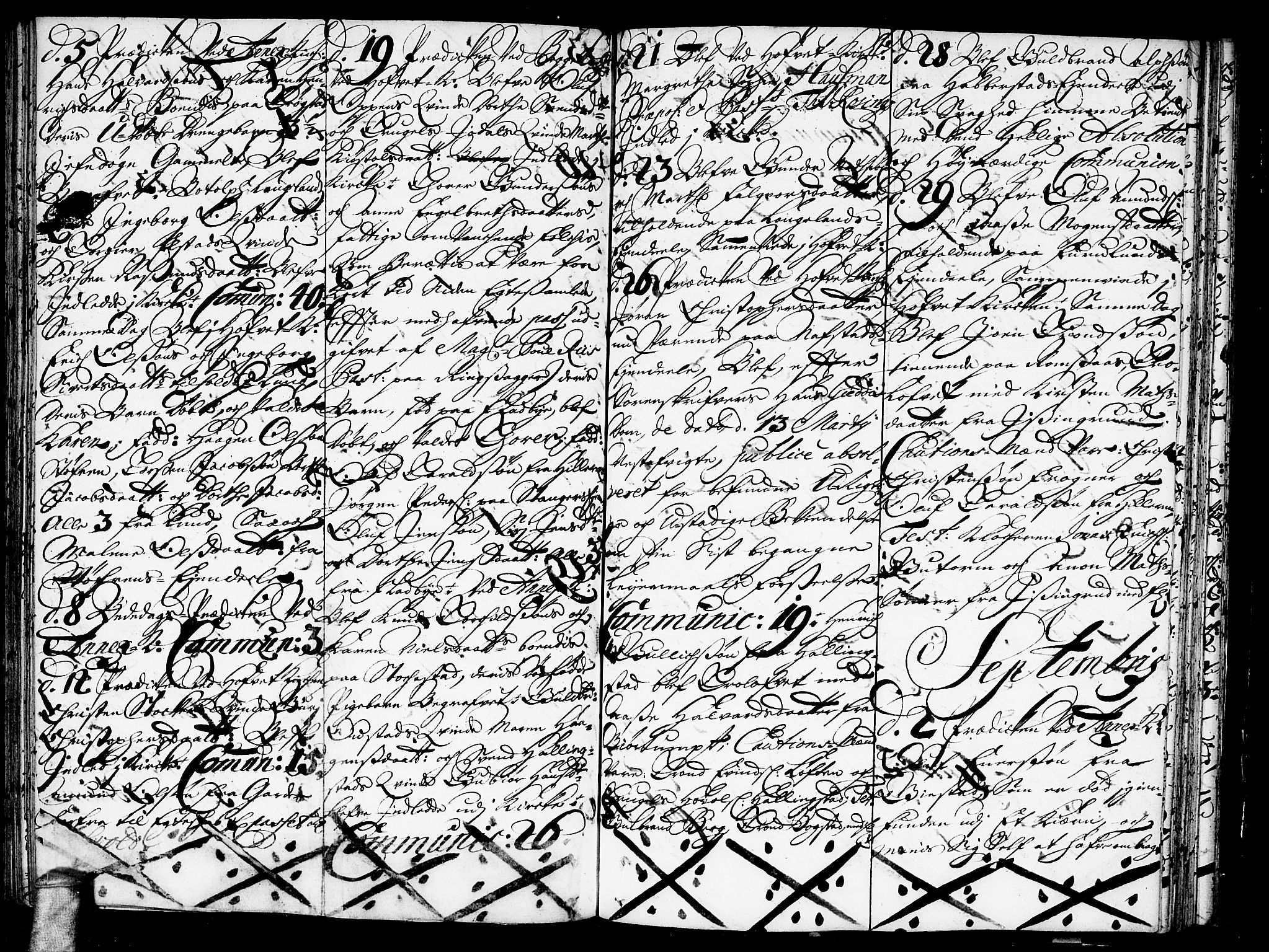 Ullensaker prestekontor Kirkebøker, AV/SAO-A-10236a/F/Fa/L0002: Parish register (official) no. I 2, 1702-1710