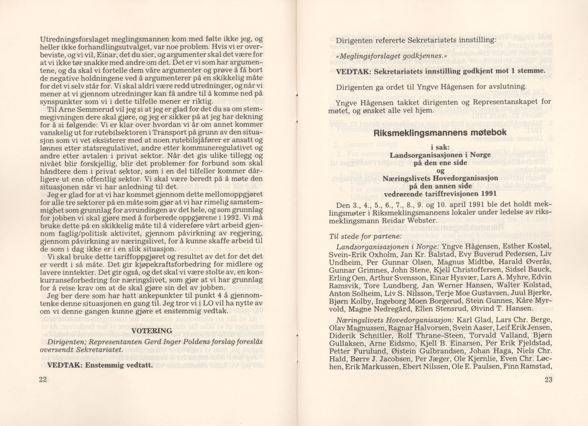 Landsorganisasjonen i Norge, AAB/ARK-1579, 1978-1992, p. 1147