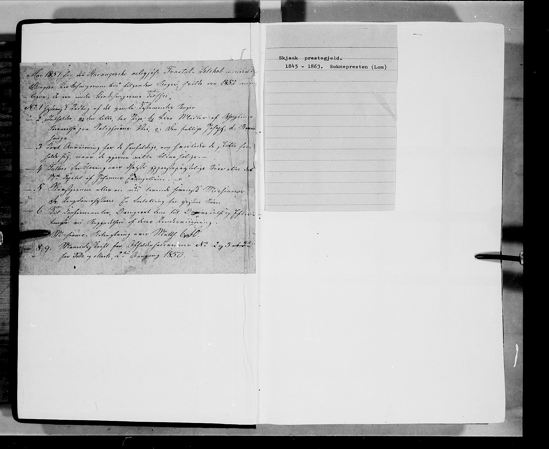 Lom prestekontor, SAH/PREST-070/L/L0004: Parish register (copy) no. 4, 1845-1864