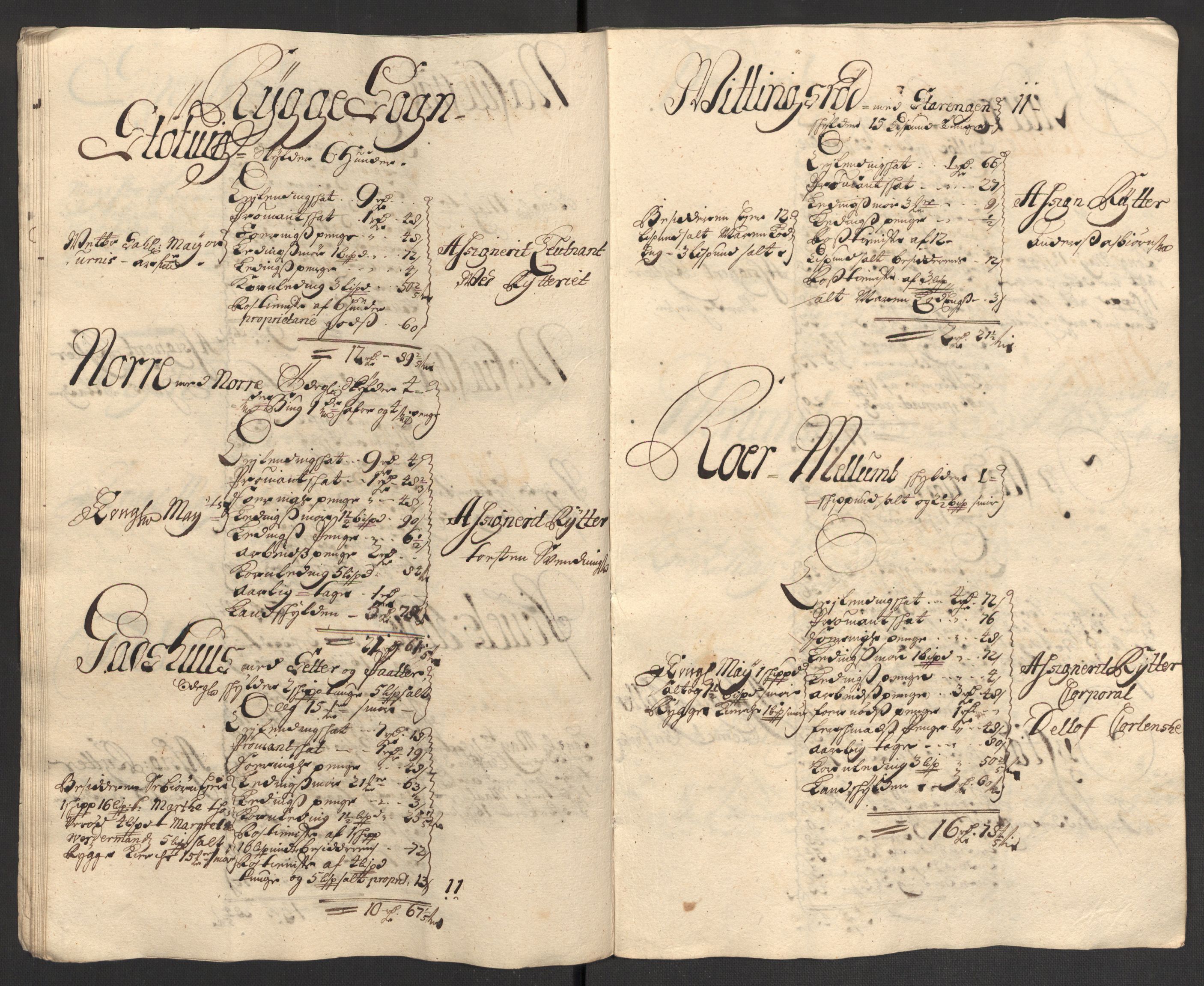 Rentekammeret inntil 1814, Reviderte regnskaper, Fogderegnskap, AV/RA-EA-4092/R04/L0131: Fogderegnskap Moss, Onsøy, Tune, Veme og Åbygge, 1702, p. 127