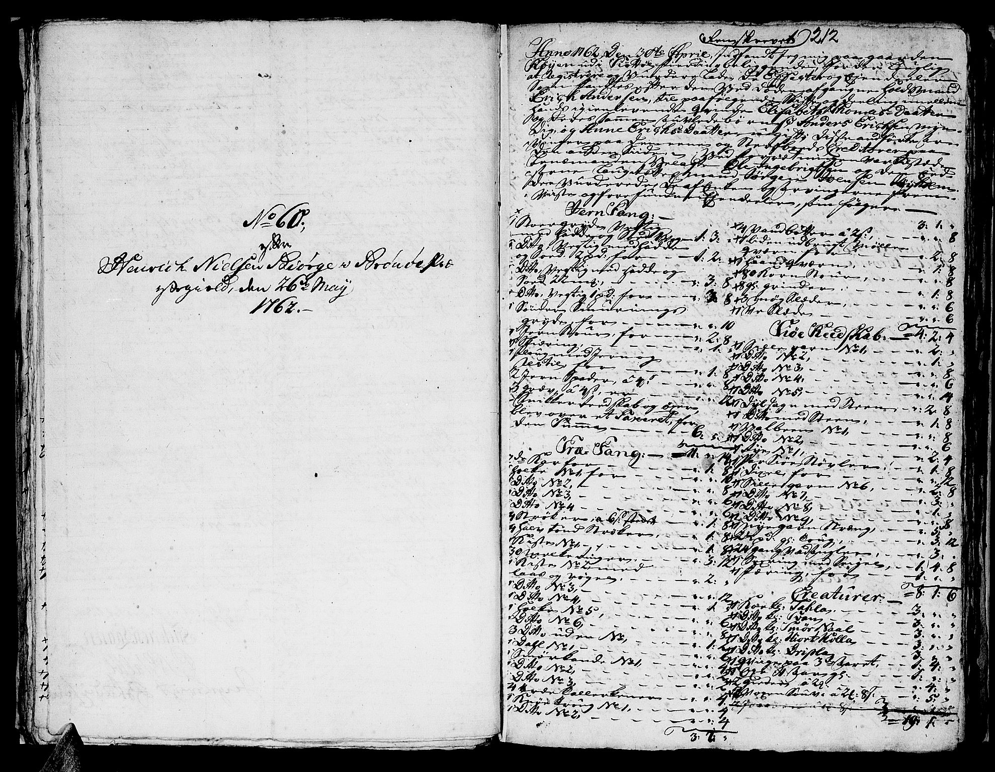 Helgeland sorenskriveri, AV/SAT-A-0004/3/3A/L0051: Konseptprotokoll 36, 1762, p. 211b-212a