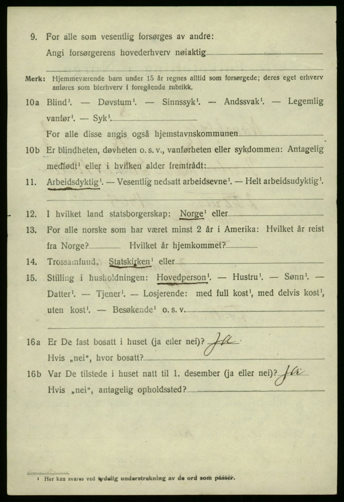 SAB, 1920 census for Naustdal, 1920, p. 1712