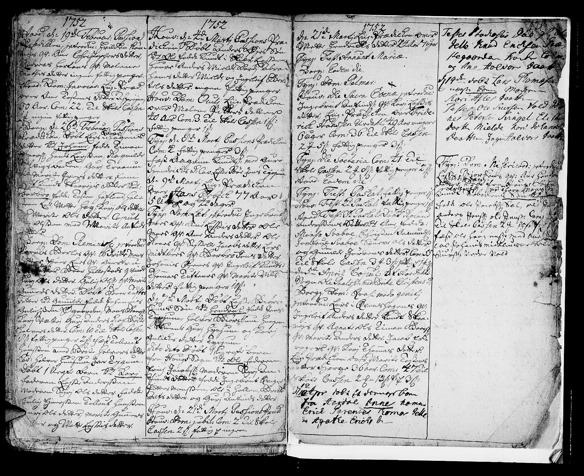 Lærdal sokneprestembete, AV/SAB-A-81201: Parish register (official) no. A 1, 1711-1752, p. 121