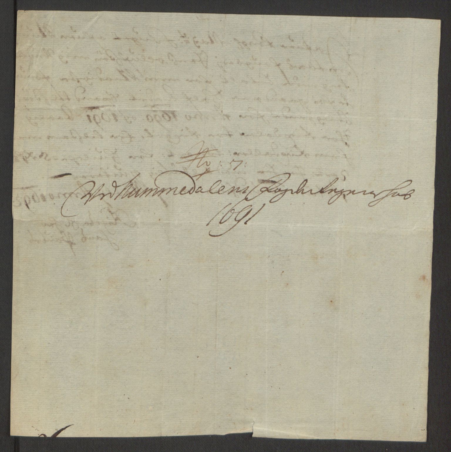 Rentekammeret inntil 1814, Reviderte regnskaper, Fogderegnskap, AV/RA-EA-4092/R64/L4423: Fogderegnskap Namdal, 1690-1691, p. 343