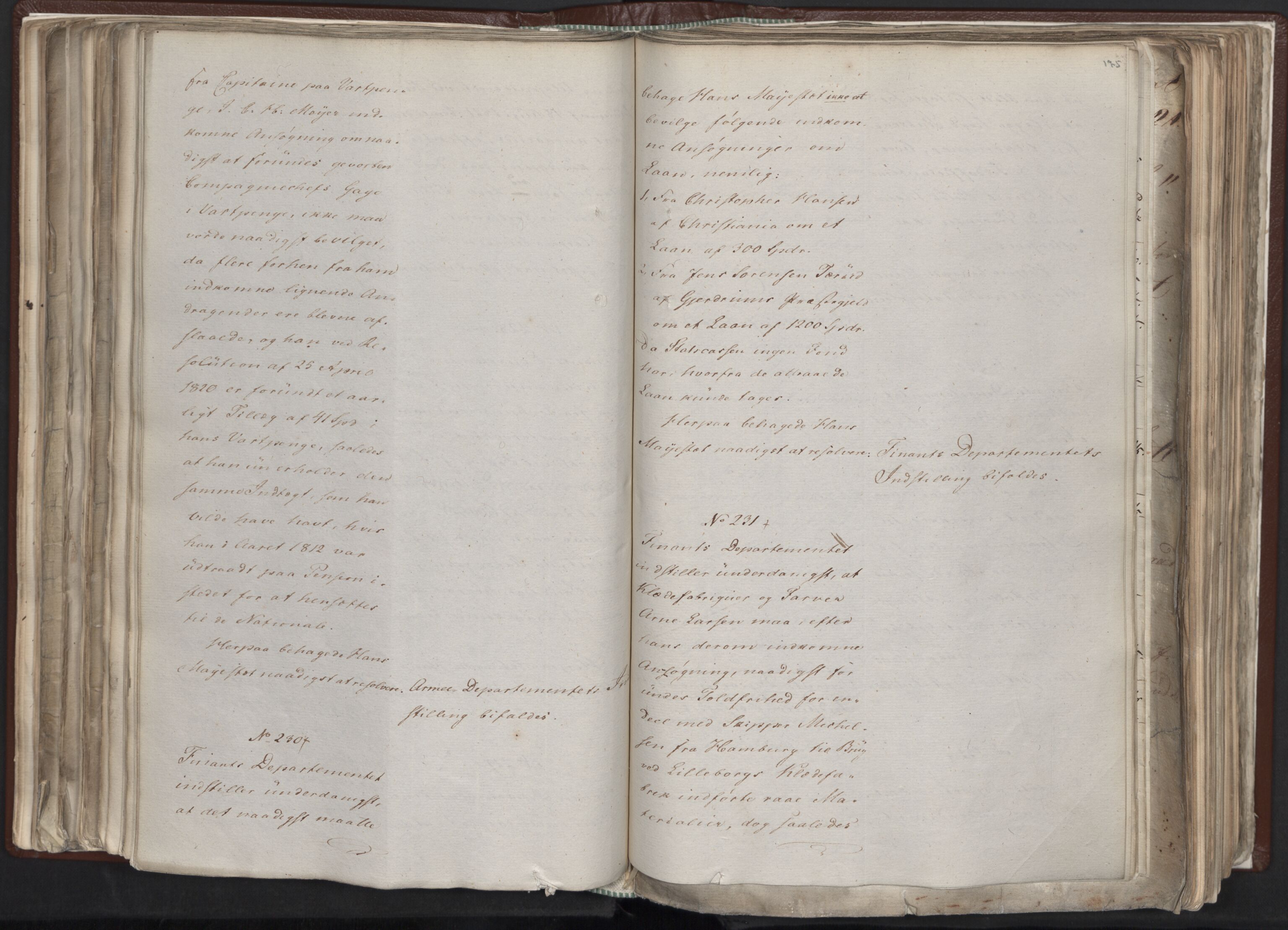 Statsrådssekretariatet, AV/RA-S-1001/A/Ab/L0012: Kgl. res. nr. 5679-6008 II, 1821, p. 174b-175a