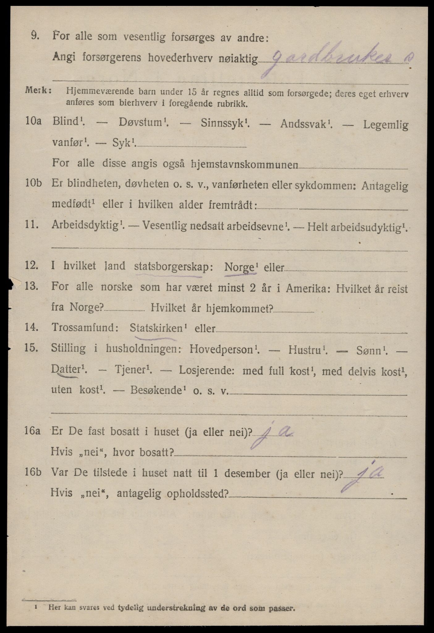SAT, 1920 census for Fræna, 1920, p. 5770