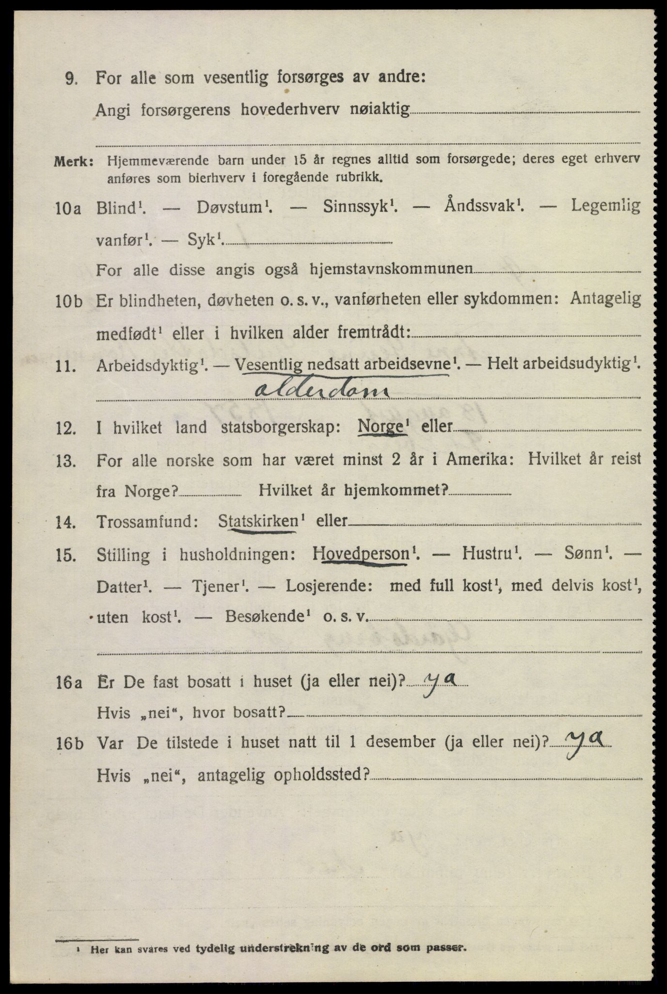 SAKO, 1920 census for Øvre Sandsvær, 1920, p. 5587