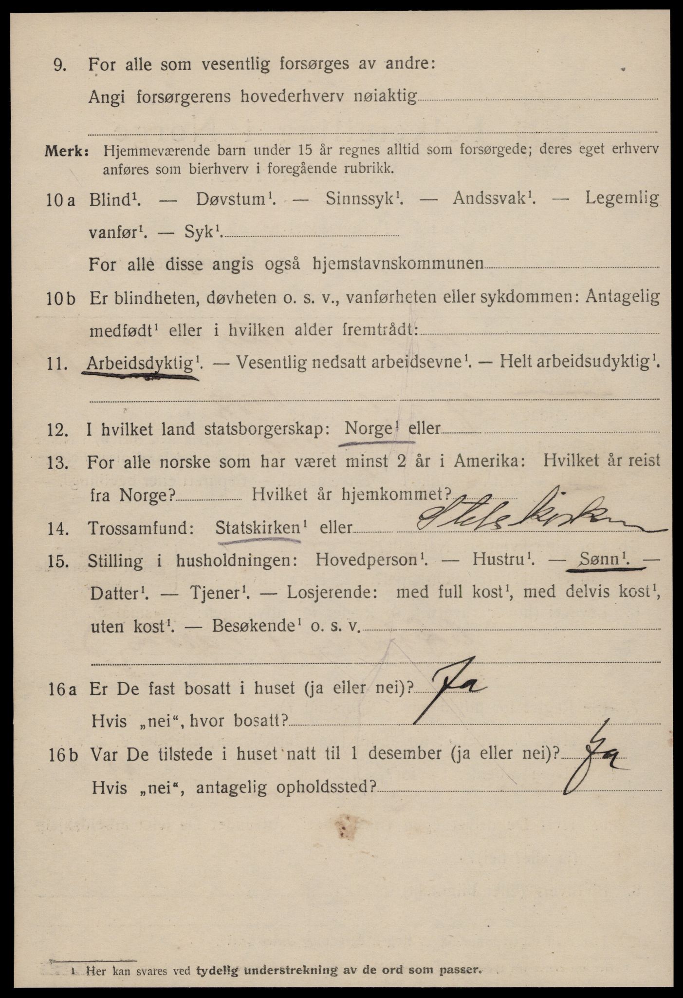 SAT, 1920 census for Ålesund, 1920, p. 39375