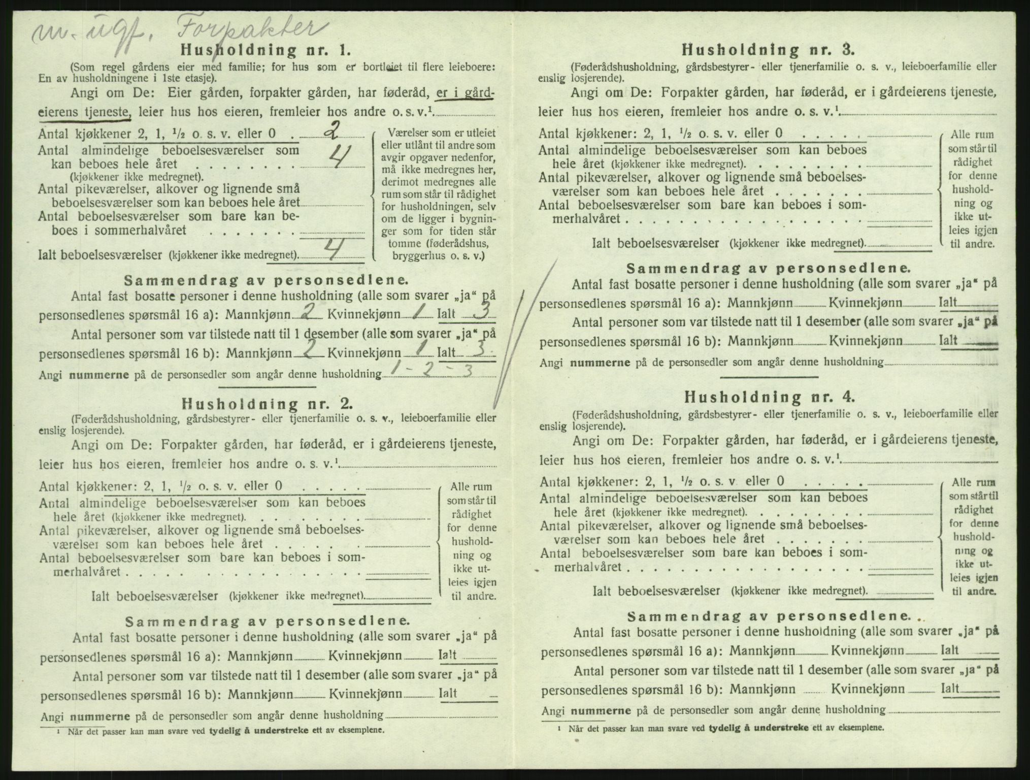 SAKO, 1920 census for Hedrum, 1920, p. 140