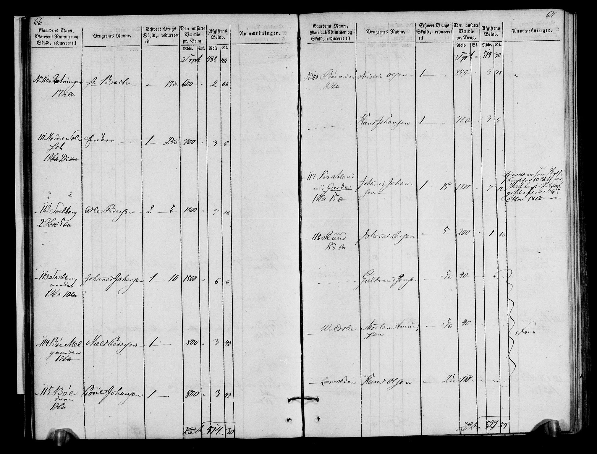 Rentekammeret inntil 1814, Realistisk ordnet avdeling, AV/RA-EA-4070/N/Ne/Nea/L0040: Gudbrandsdalen fogderi. Oppebørselsregister, 1803-1804, p. 38